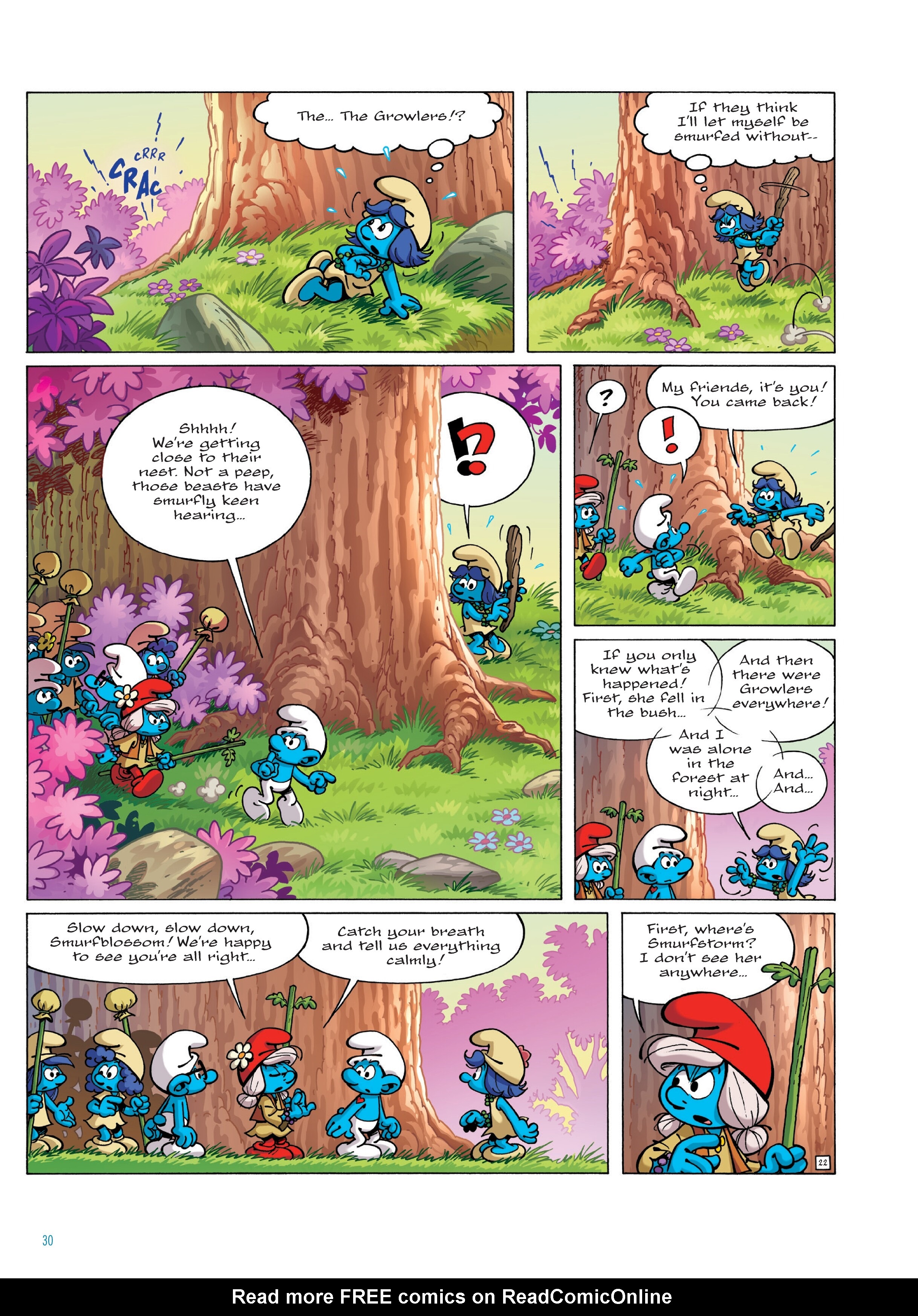 Read online Smurfs: The Village Behind The Wall comic -  Issue #2 - 30