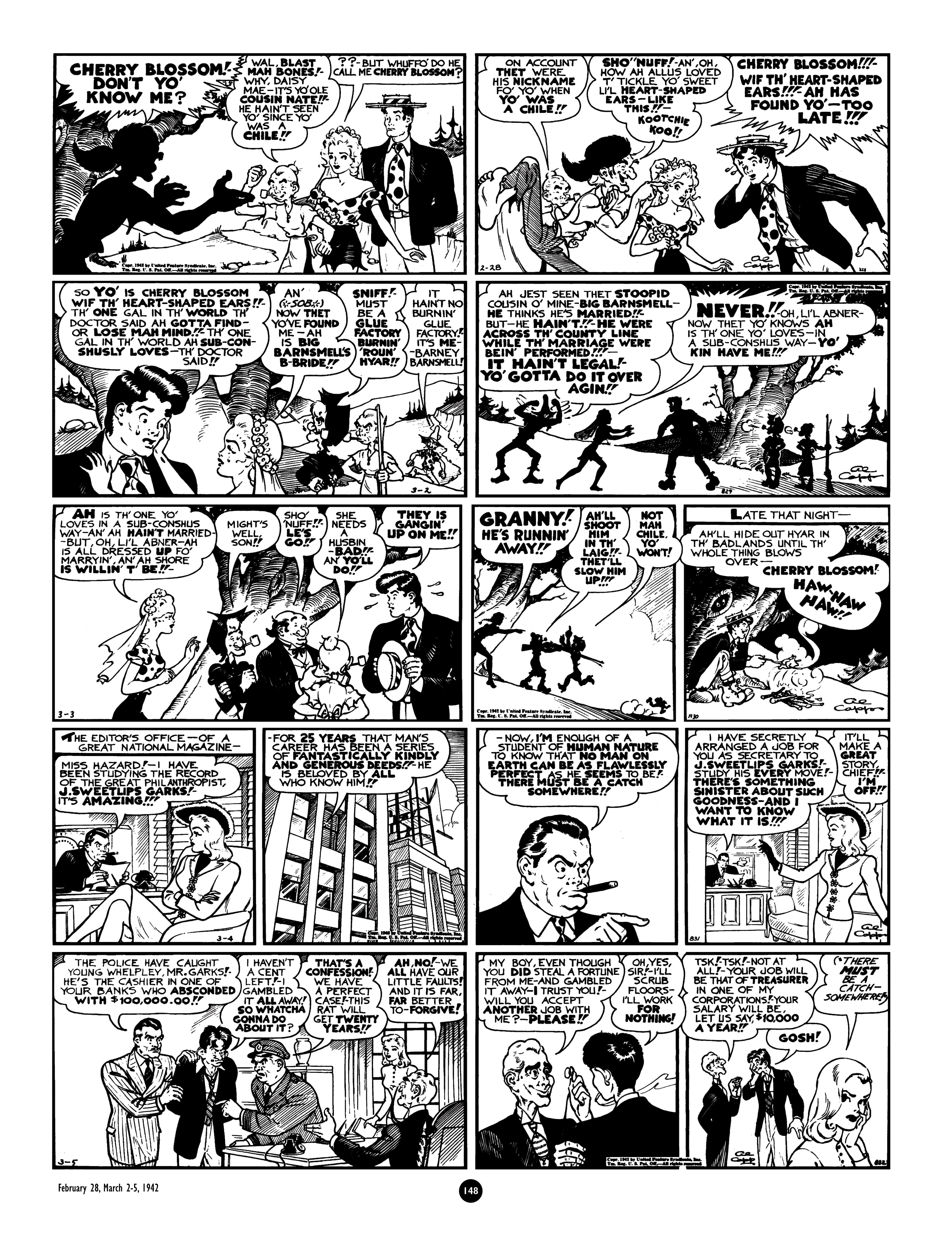 Read online Al Capp's Li'l Abner Complete Daily & Color Sunday Comics comic -  Issue # TPB 4 (Part 2) - 50