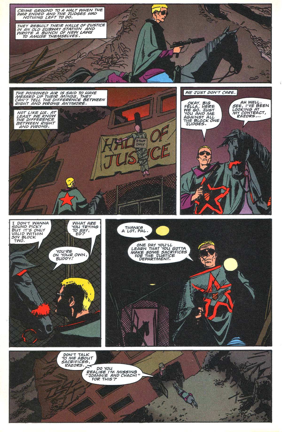 Read online Judge Dredd: The Megazine comic -  Issue #13 - 26