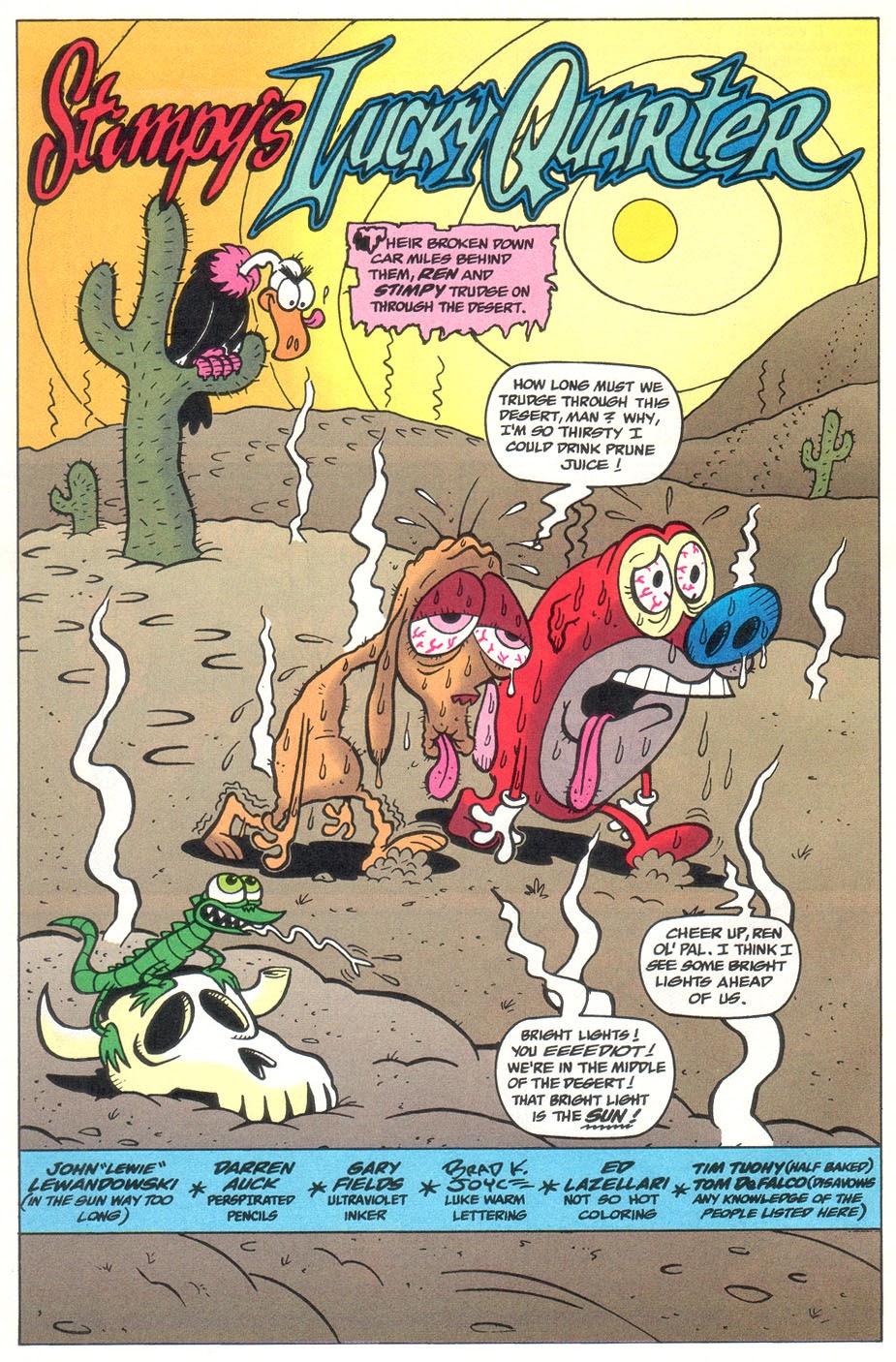 Read online The Ren and Stimpy Show Special: Four Swerks comic -  Issue # Full - 14