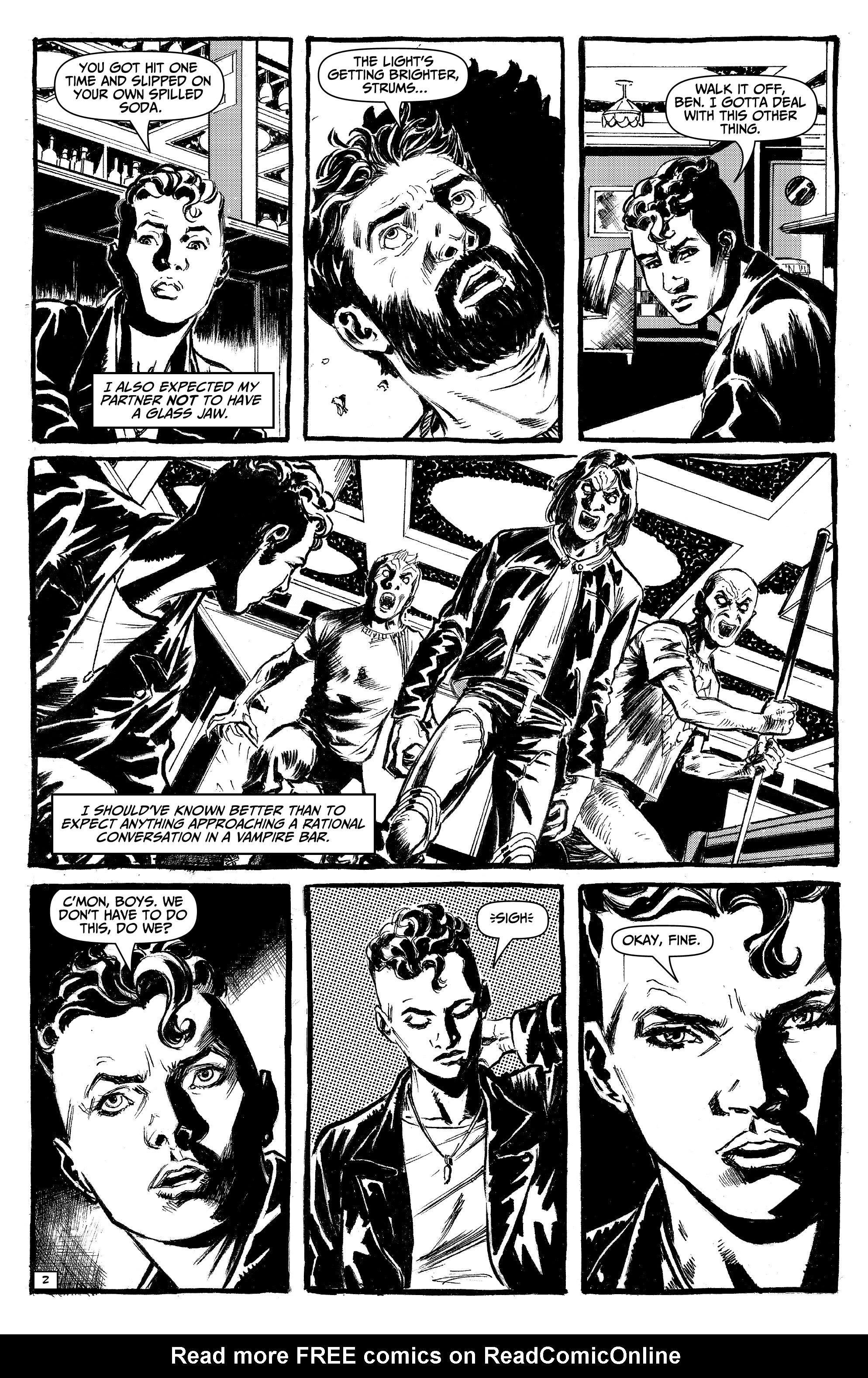 Read online Black's Myth comic -  Issue #3 - 4