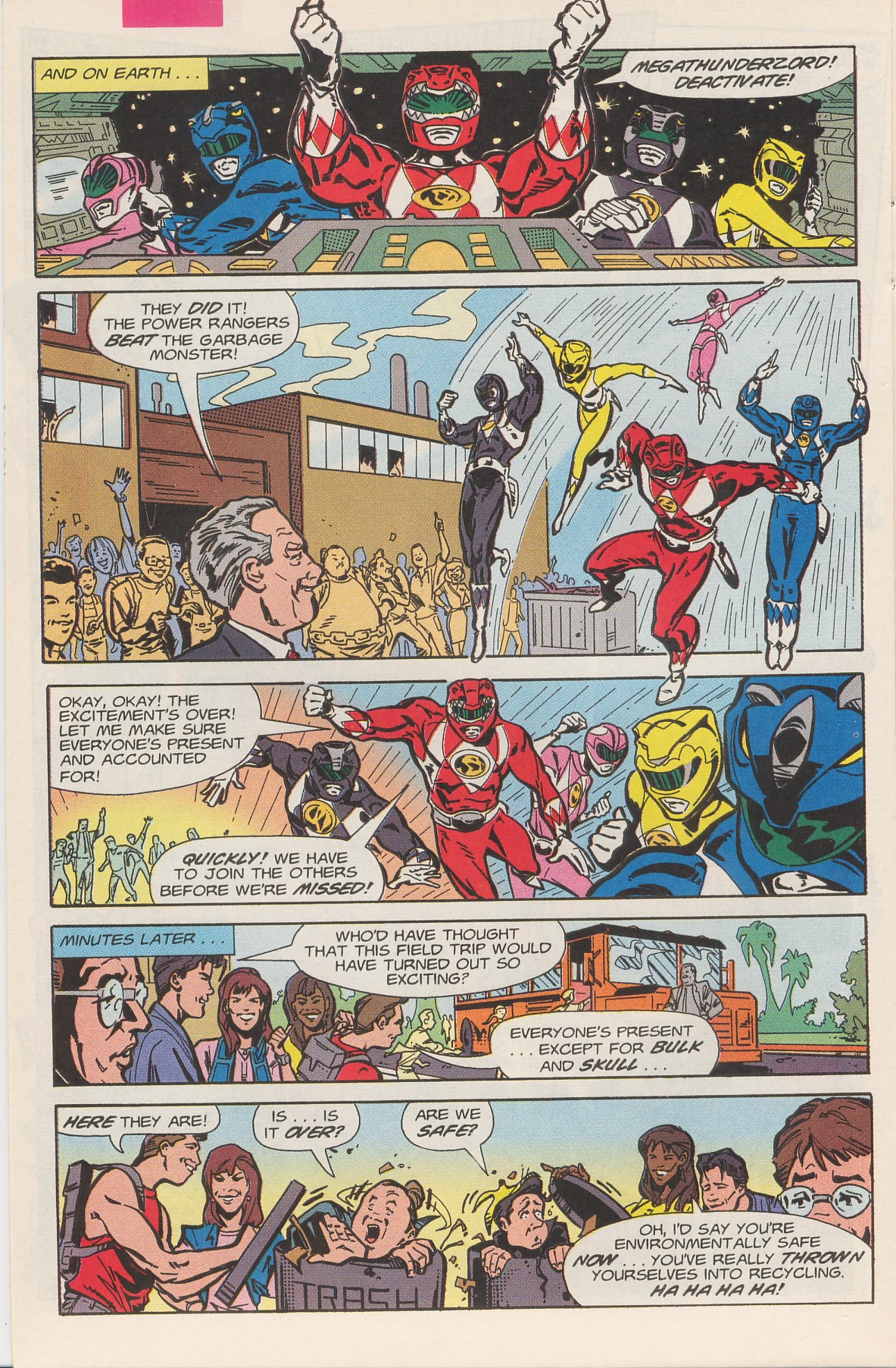 Read online Saban's Mighty Morphin Power Rangers (1994) comic -  Issue #3 - 30