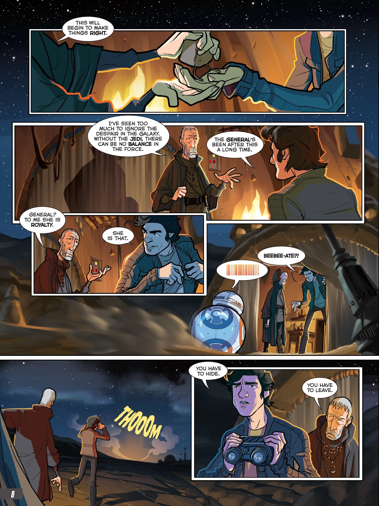Read online Star Wars: The Force Awakens Graphic Novel Adaptation comic -  Issue # Full - 7