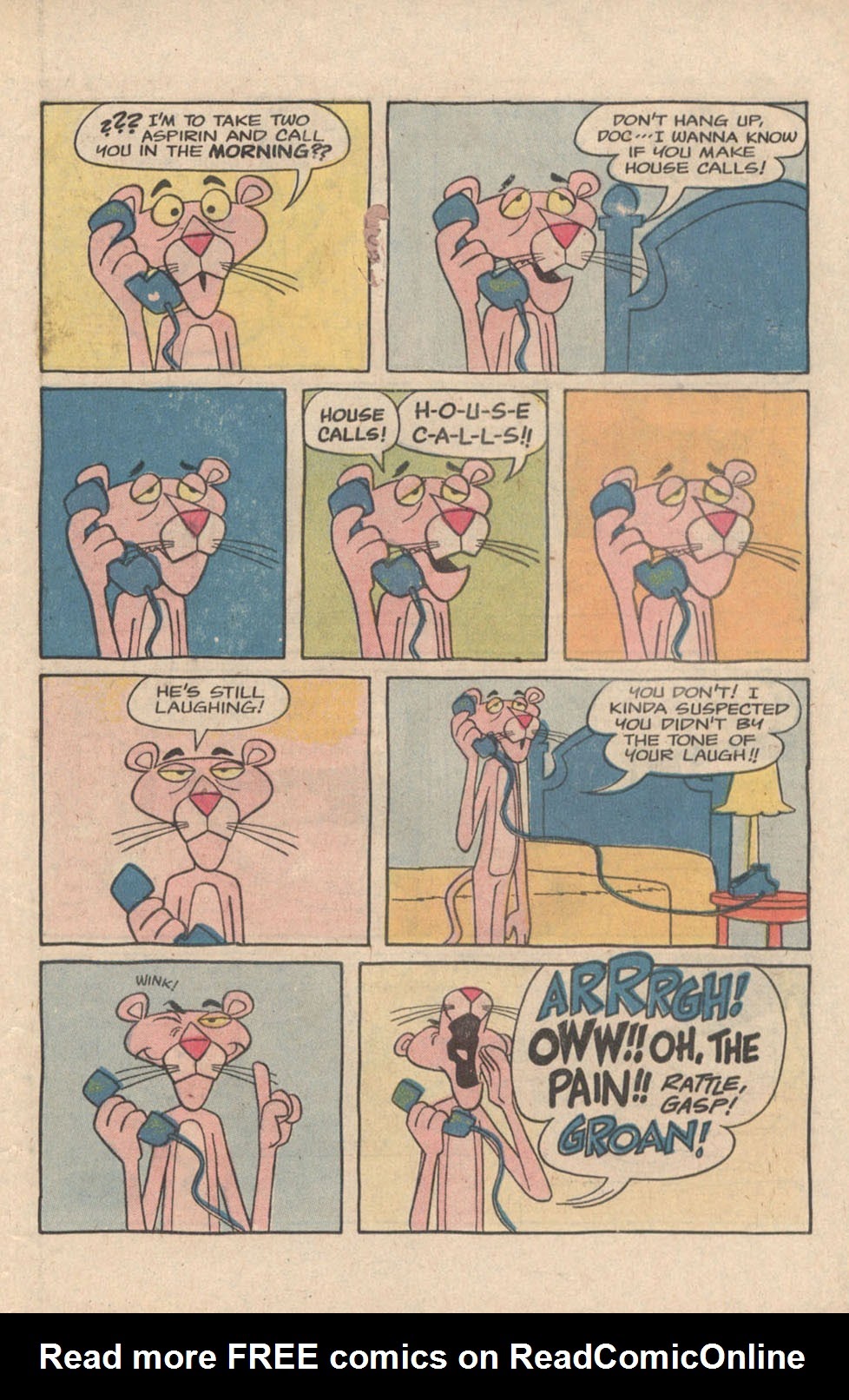 Read online The Pink Panther (1971) comic -  Issue #57 - 11