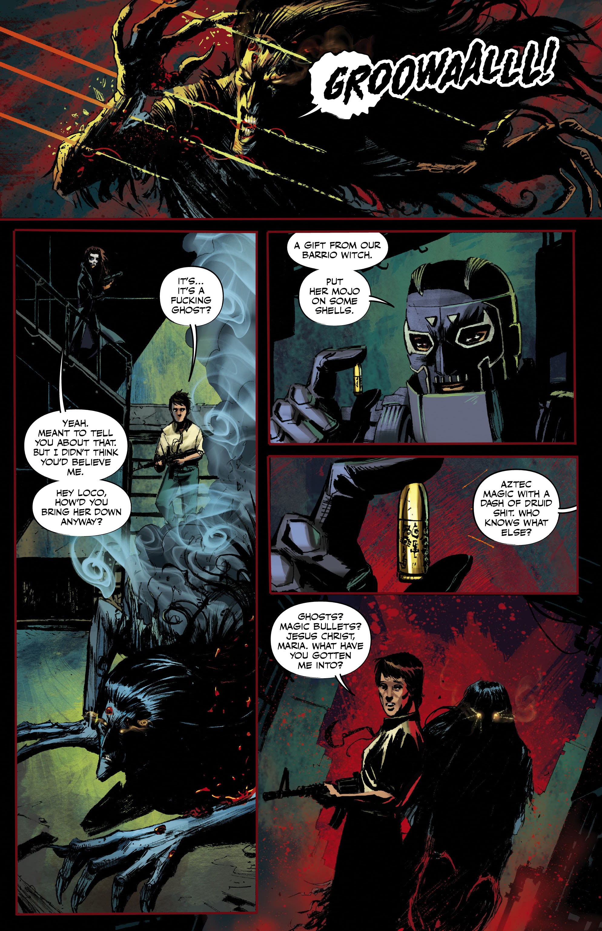Read online La Muerta: Retribution comic -  Issue #1 - 19
