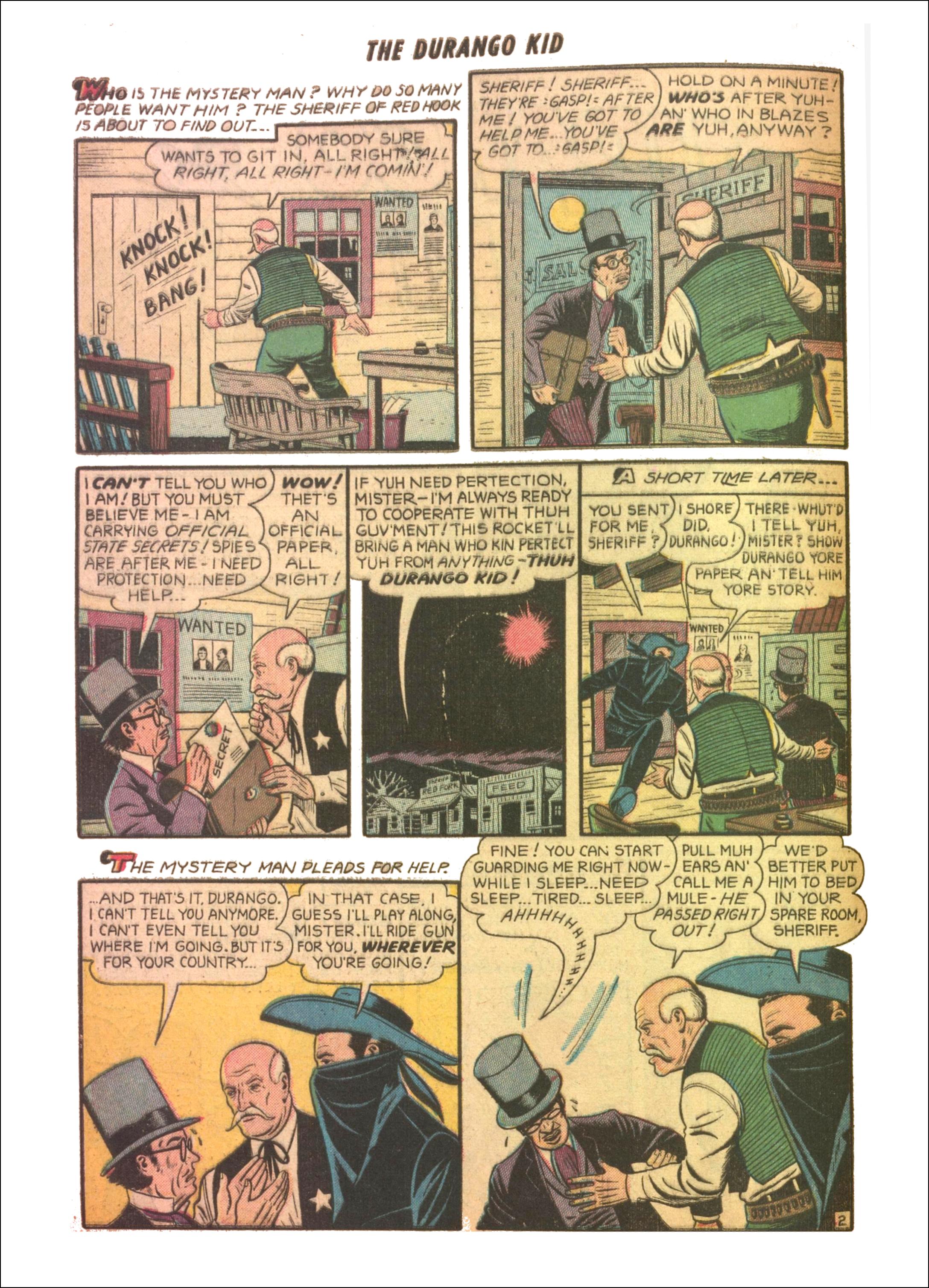Read online Charles Starrett as The Durango Kid comic -  Issue #26 - 28