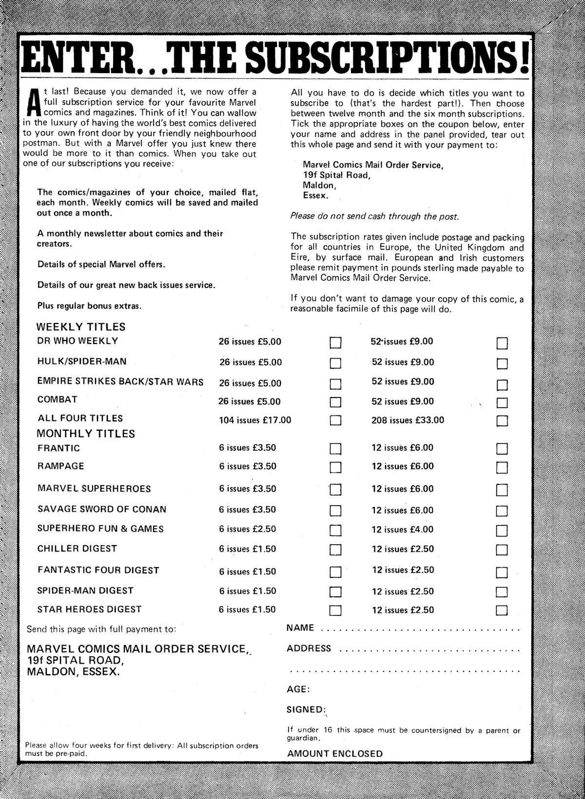 Read online Star Wars Weekly comic -  Issue #115 - 8