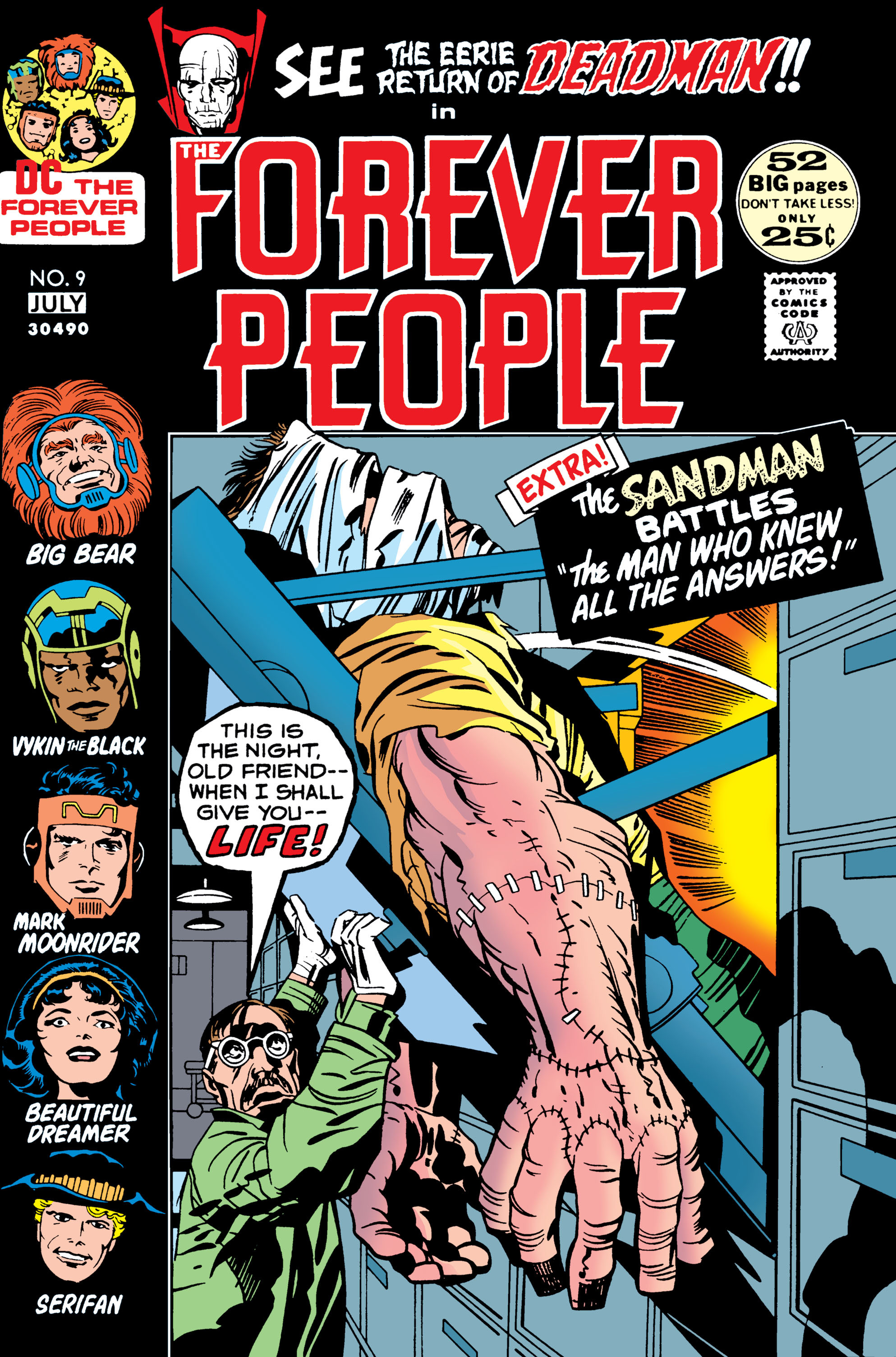 Read online The Forever People comic -  Issue #9 - 1