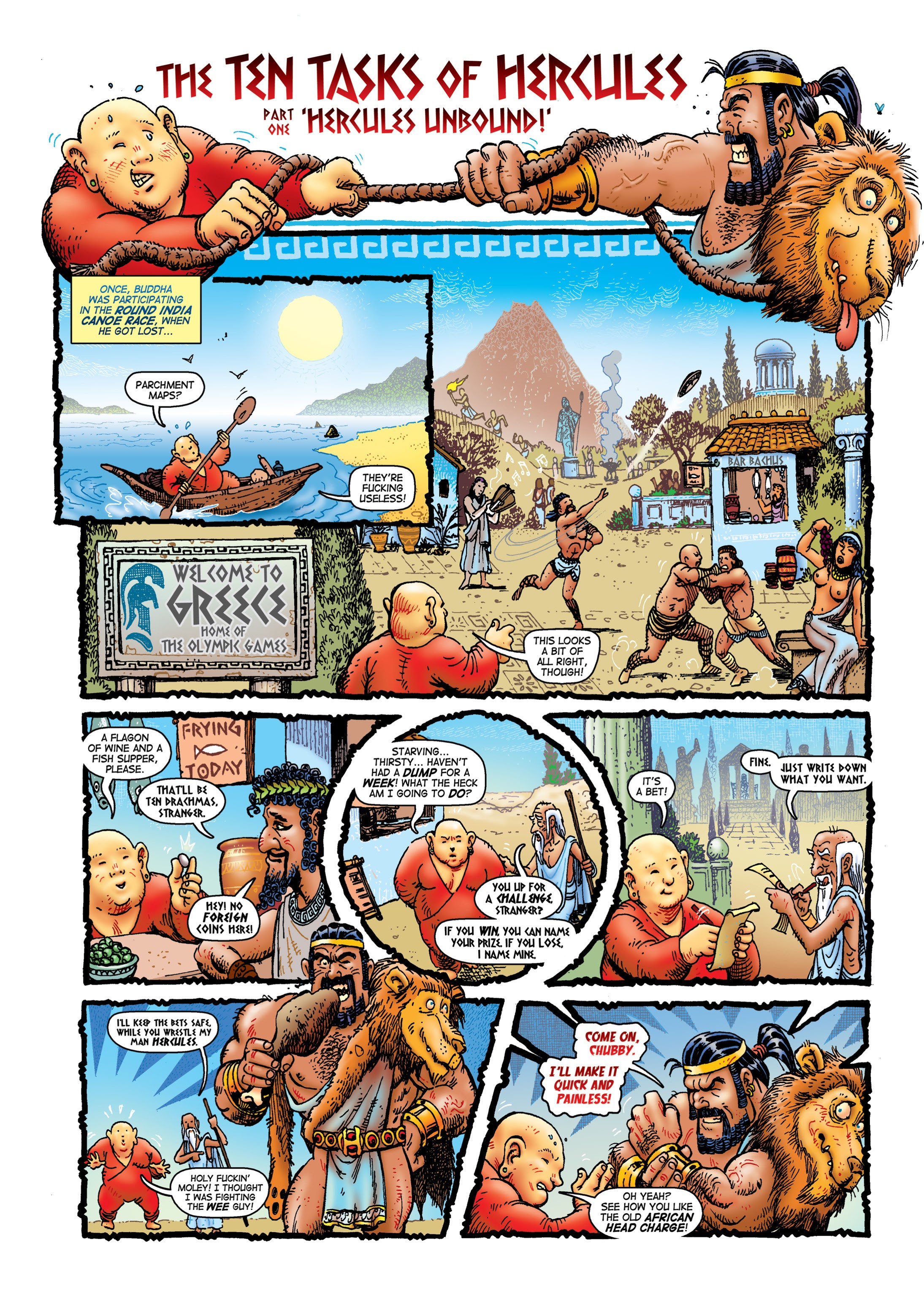 Read online Tales of the Buddha Before He Was Enlightened comic -  Issue # Full - 20