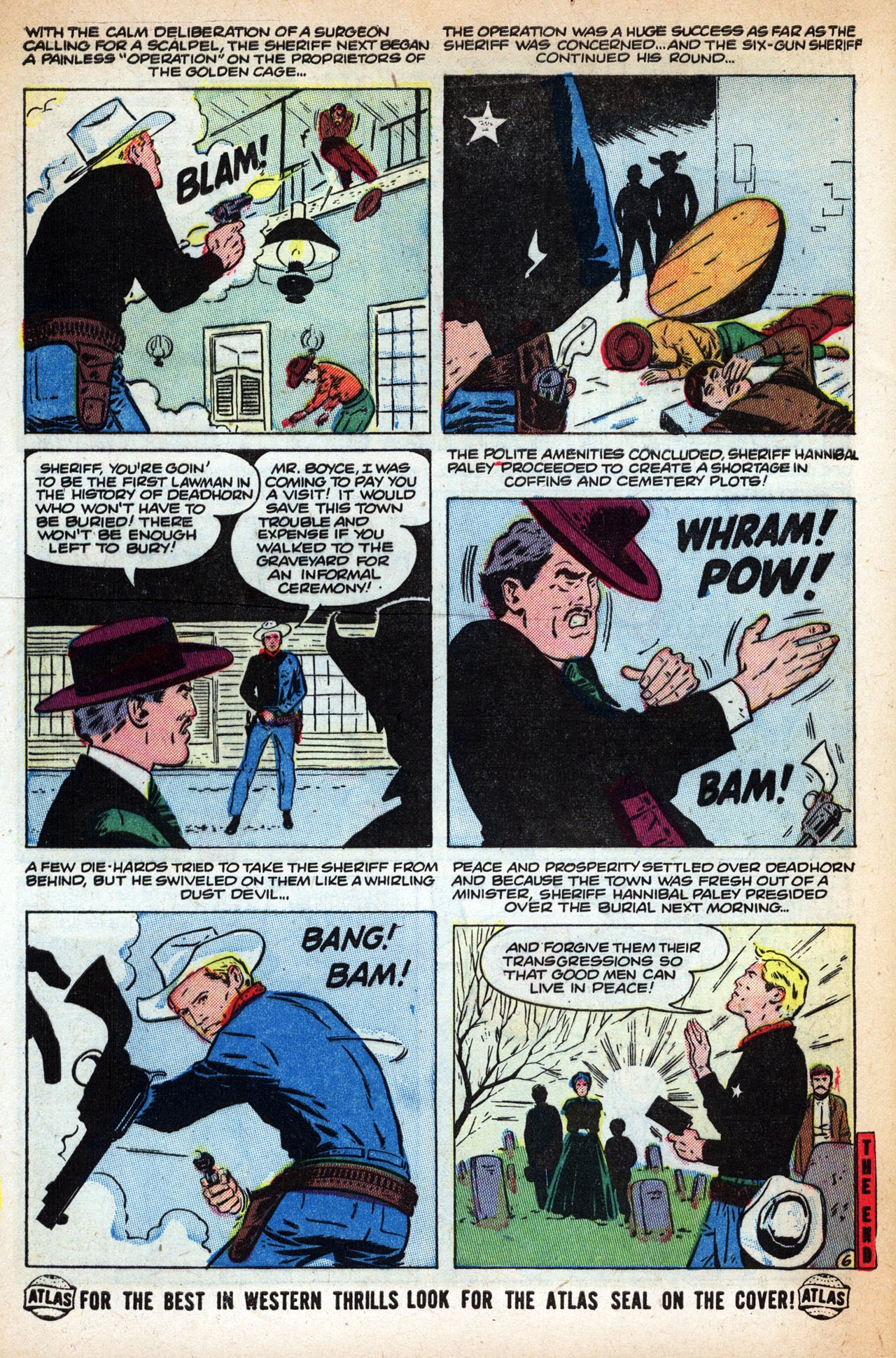 Read online Outlaw Fighters comic -  Issue #1 - 8