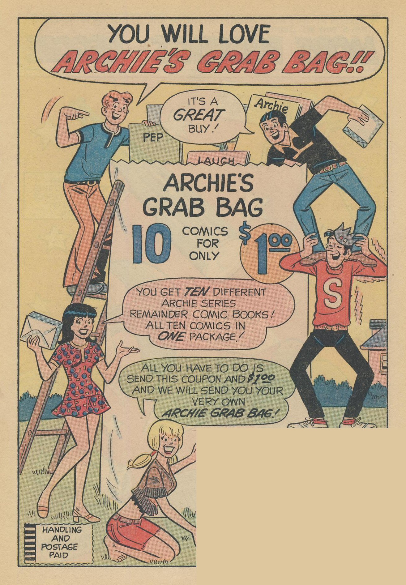 Read online Reggie's Wise Guy Jokes comic -  Issue #14 - 31