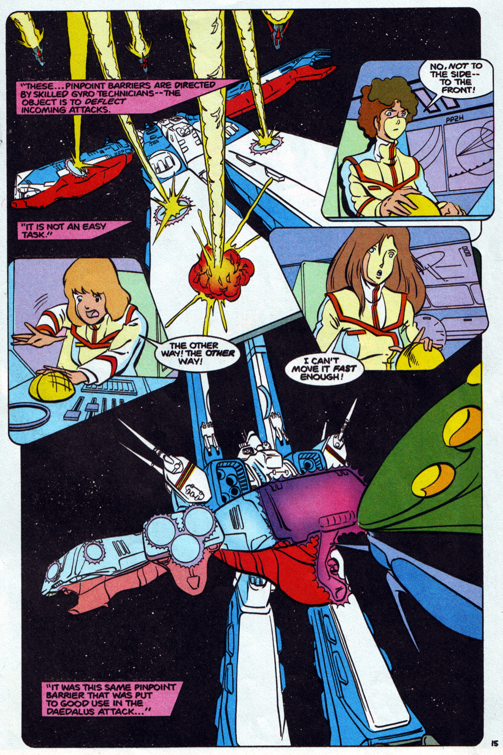 Read online Robotech The Macross Saga comic -  Issue #14 - 15