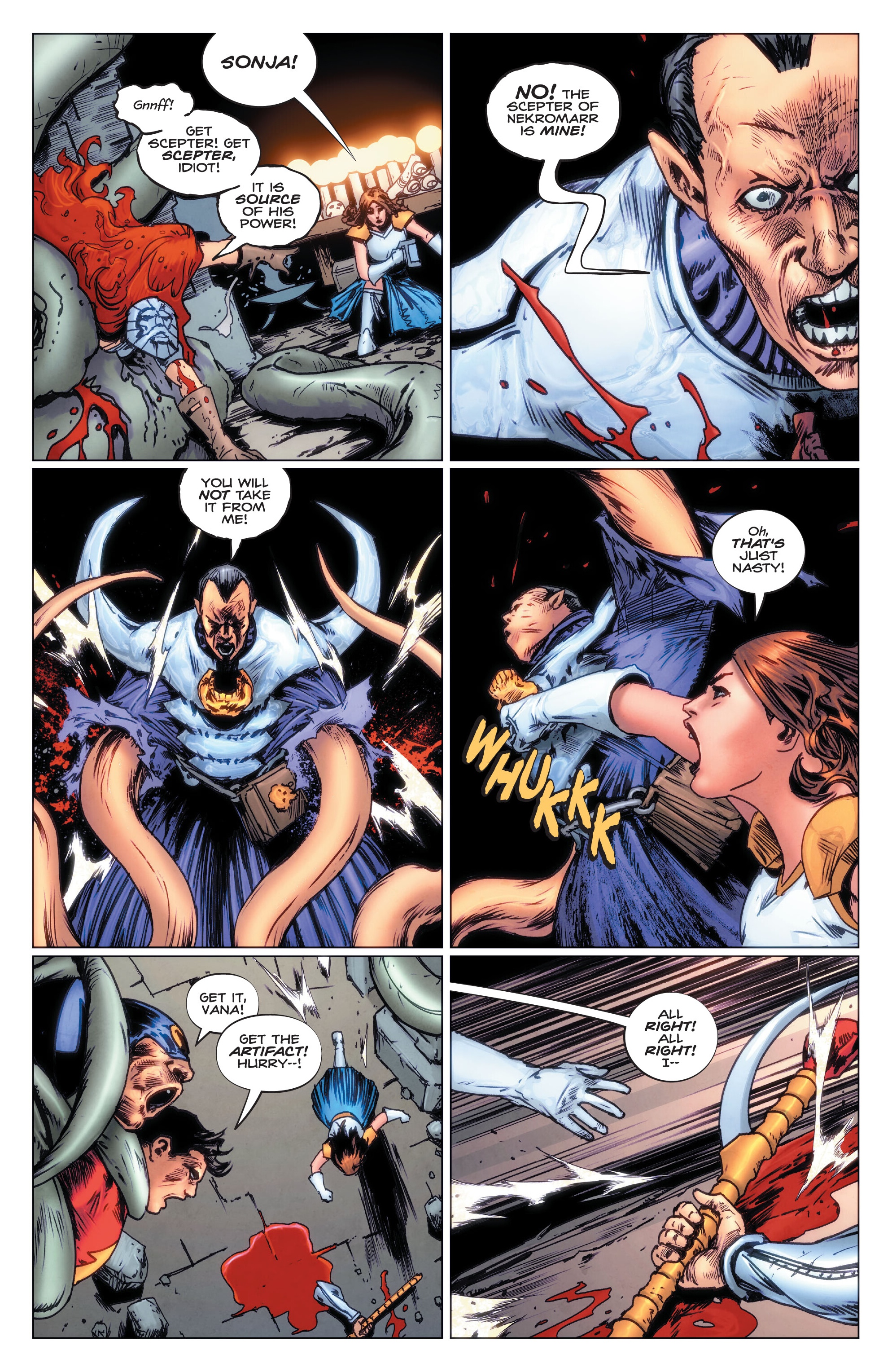 Read online Red Sonja: The Superpowers comic -  Issue # TPB (Part 1) - 63