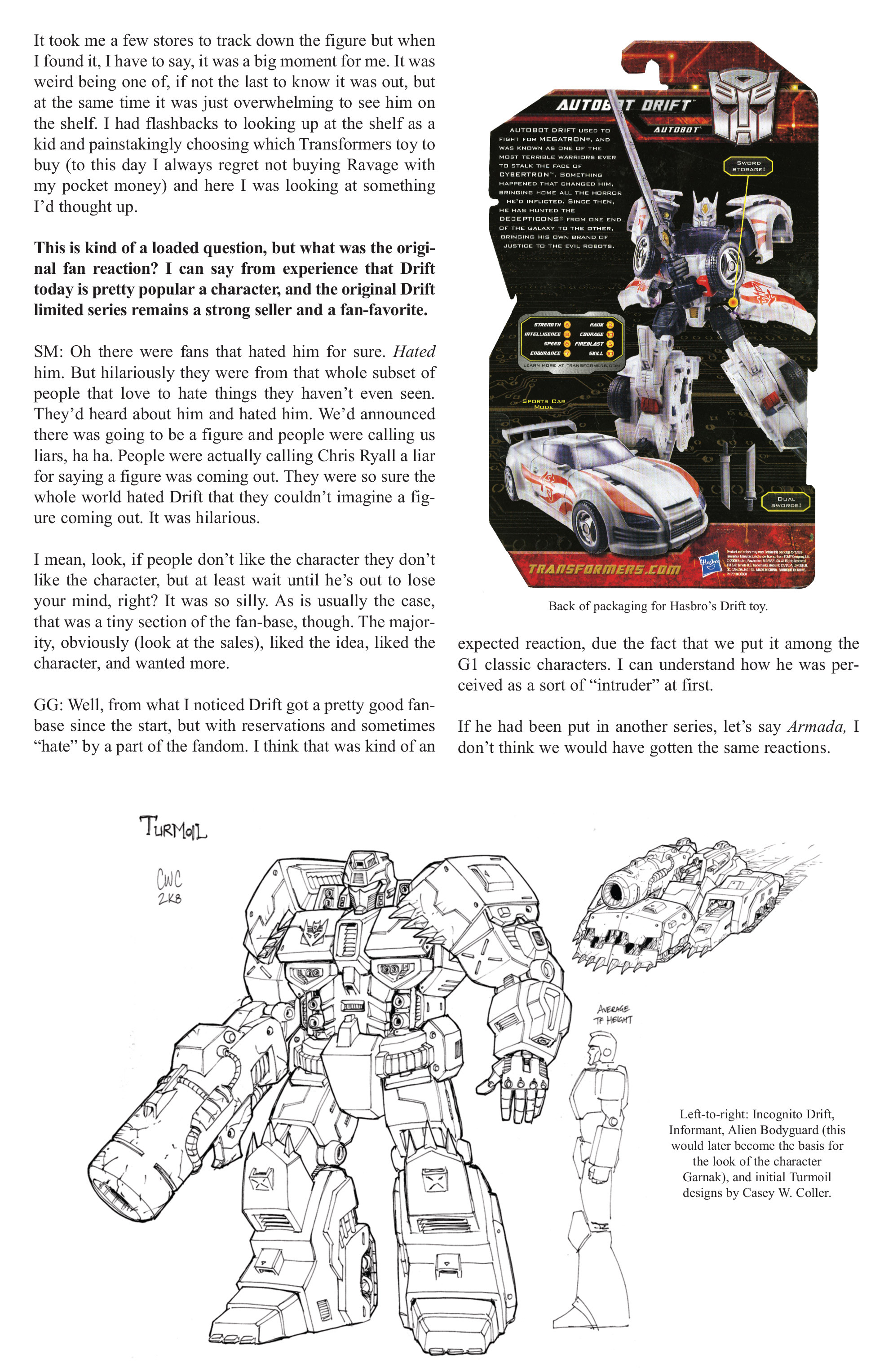 Read online The Transformers Spotlight: Drift Director's Cut comic -  Issue # Full - 29