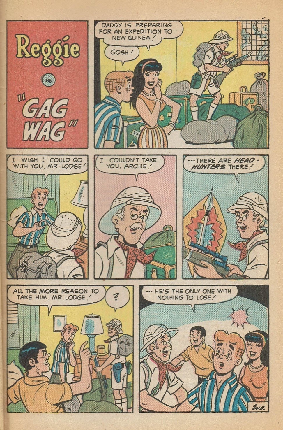 Read online Reggie's Wise Guy Jokes comic -  Issue #20 - 47