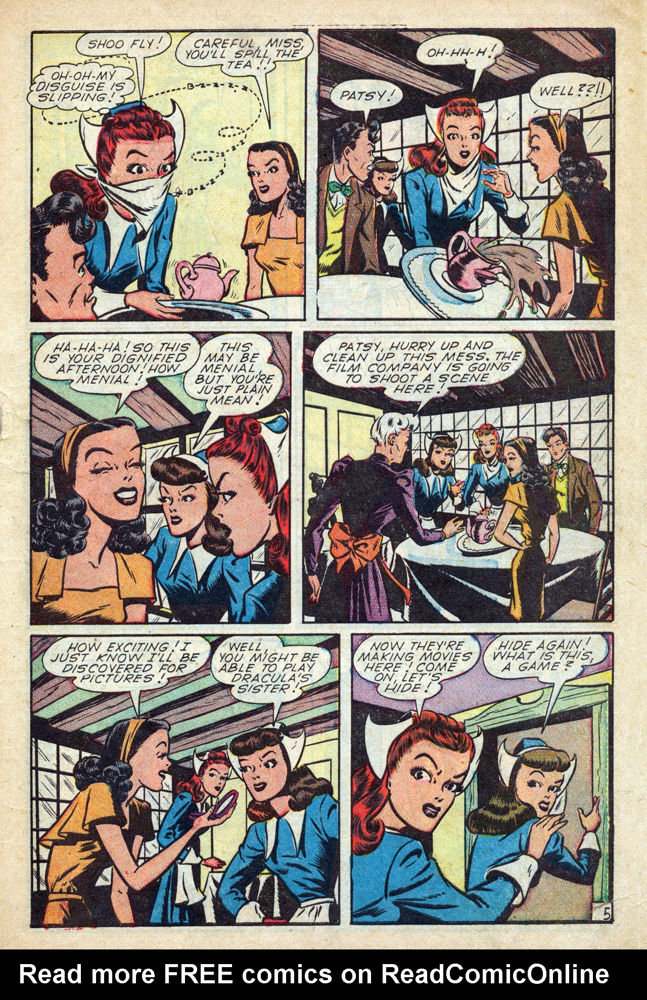 Read online Patsy Walker comic -  Issue #6 - 7