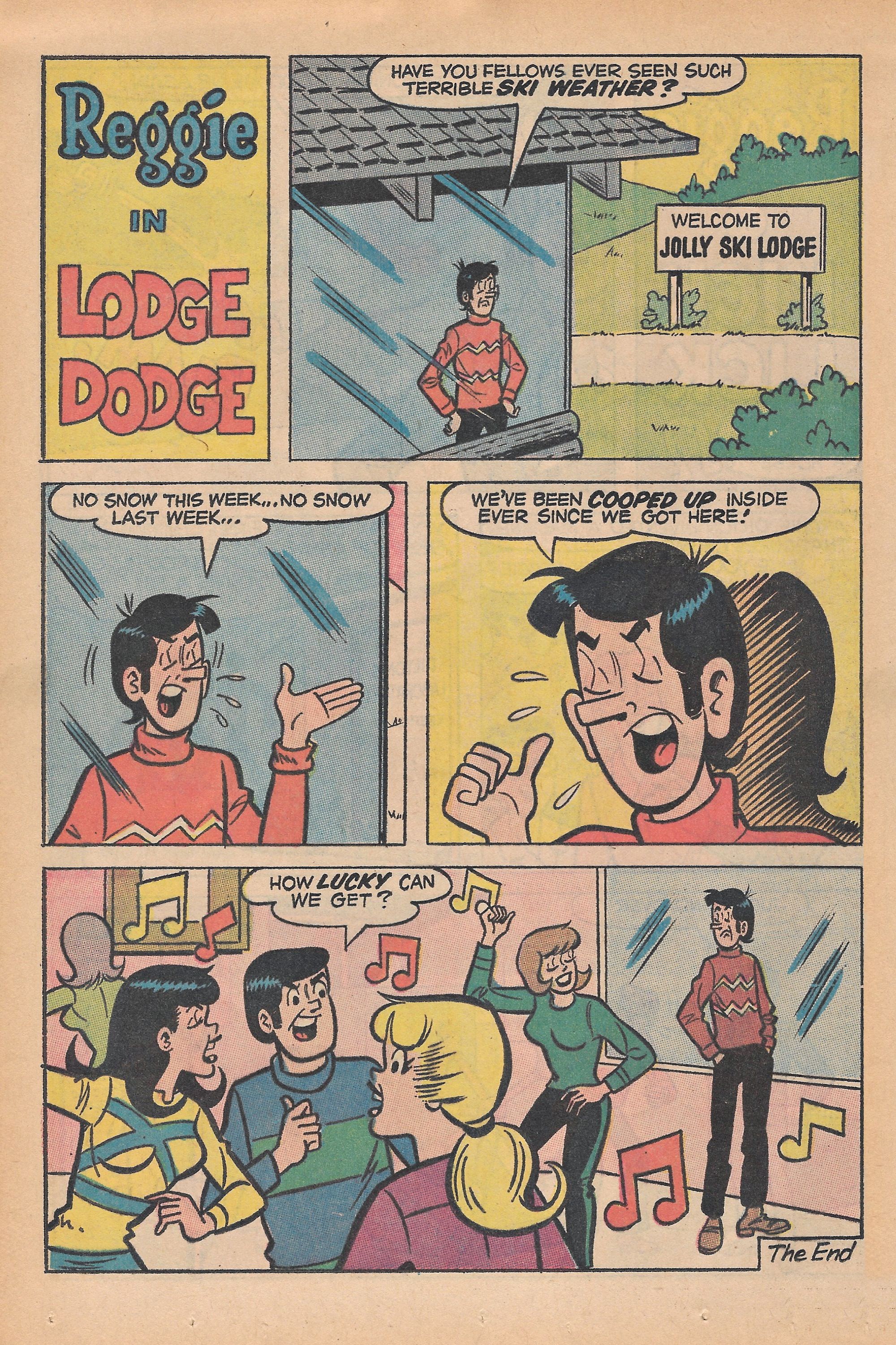 Read online Reggie's Wise Guy Jokes comic -  Issue #11 - 46