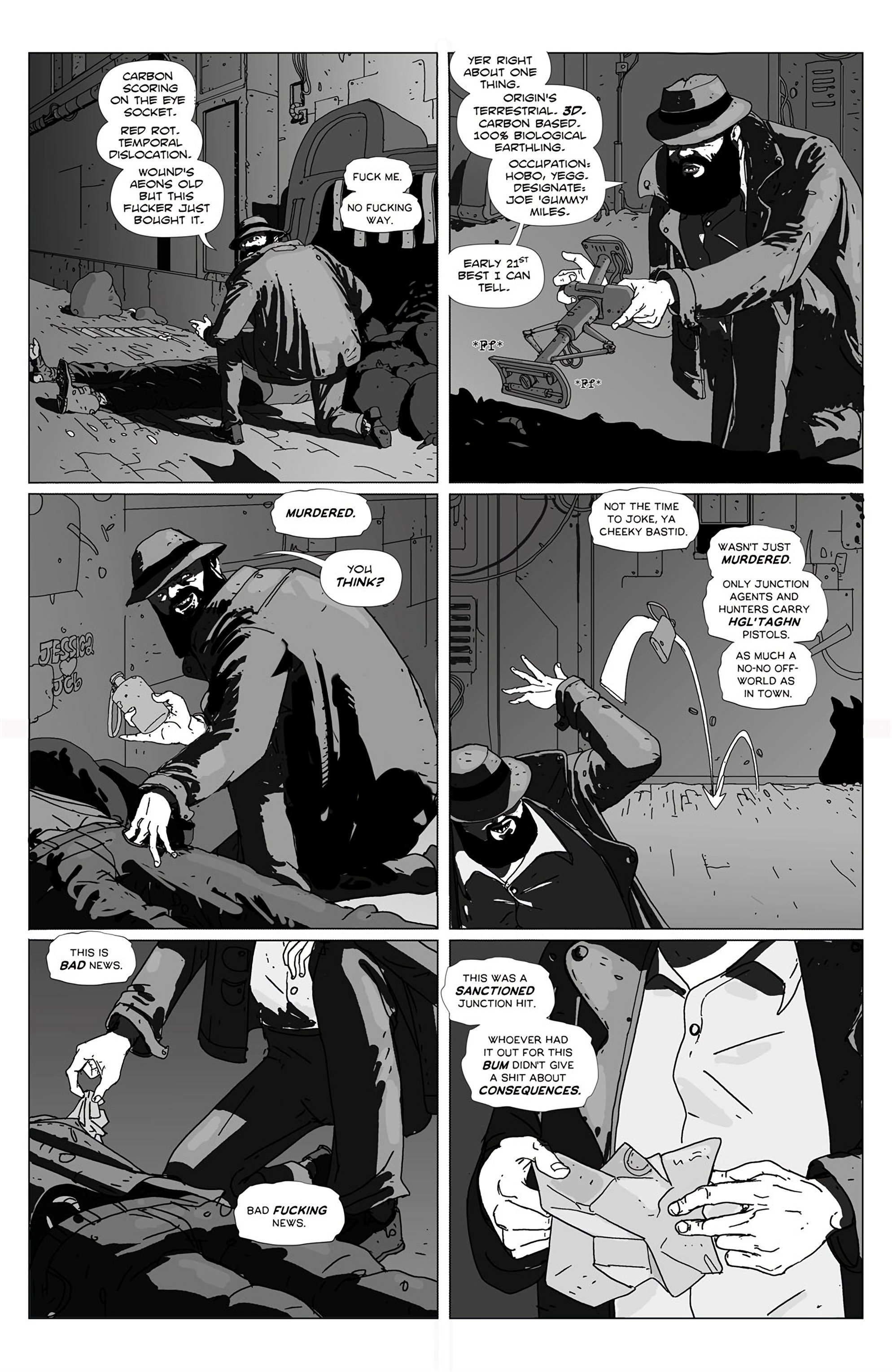 Read online Junction Jones and the Corduroy Conspiracy comic -  Issue #1 - 8