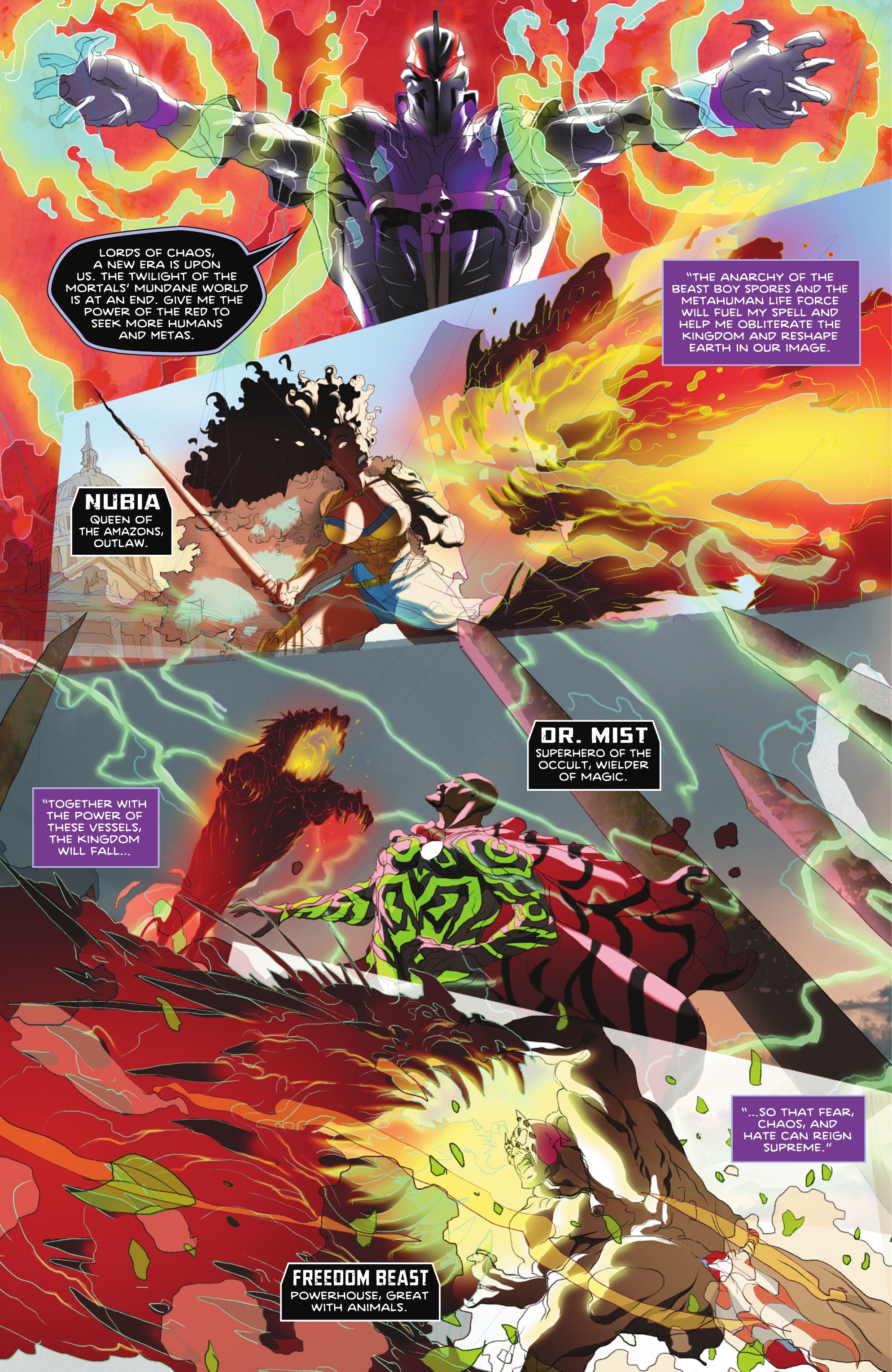 Read online Titans Beast World: Waller Rising comic -  Issue # Full - 14