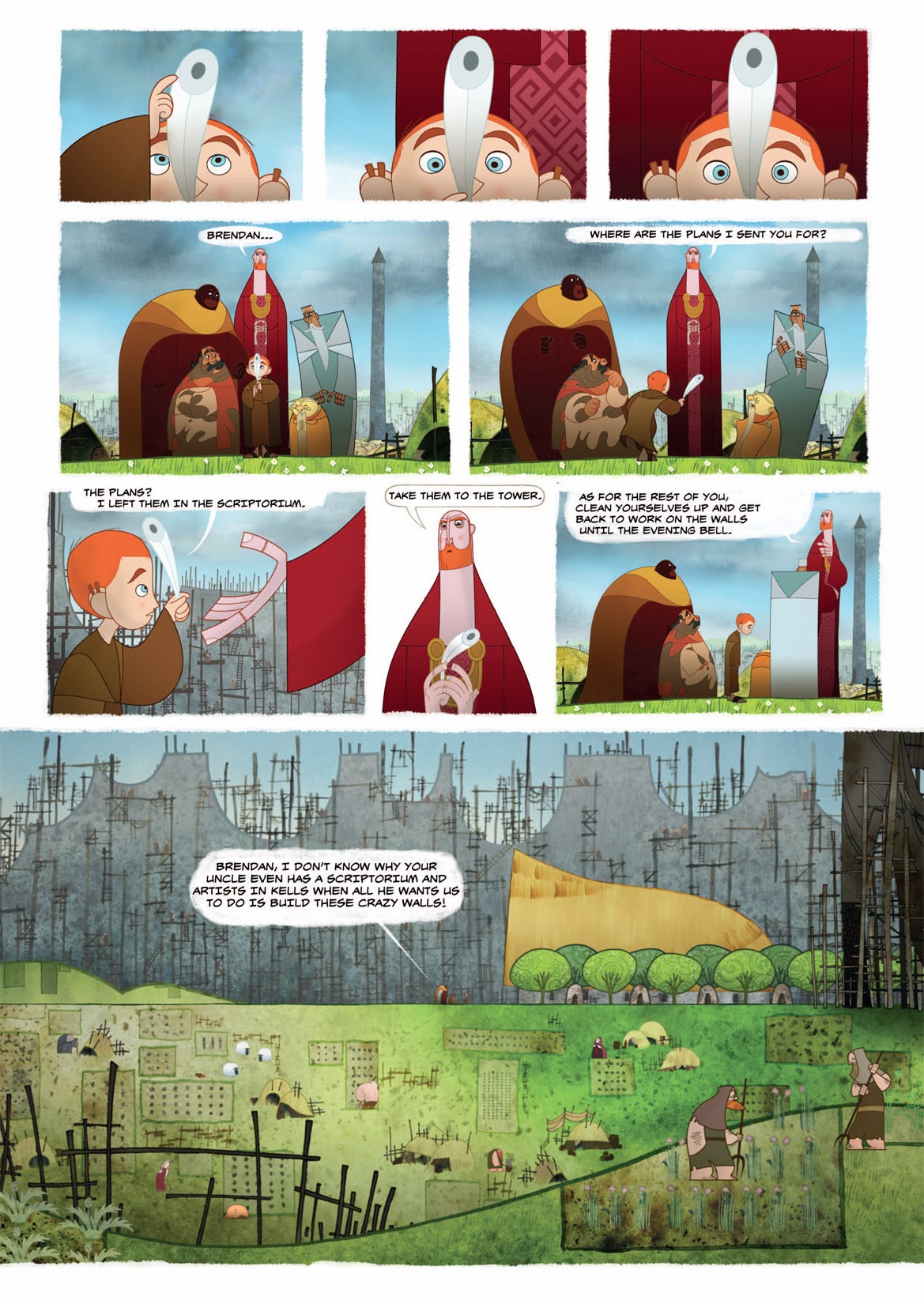 Read online The Secret Of Kells comic -  Issue # TPB - 19