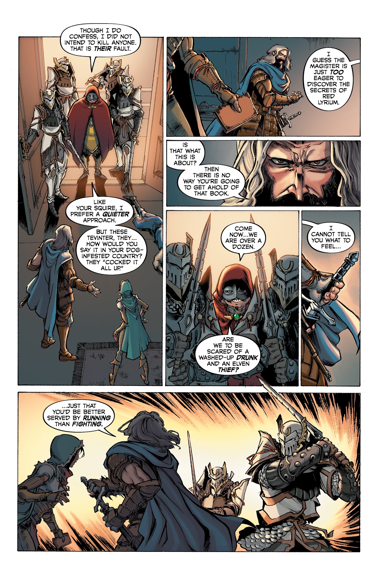 Read online Dragon Age: Knight Errant comic -  Issue #5 - 5