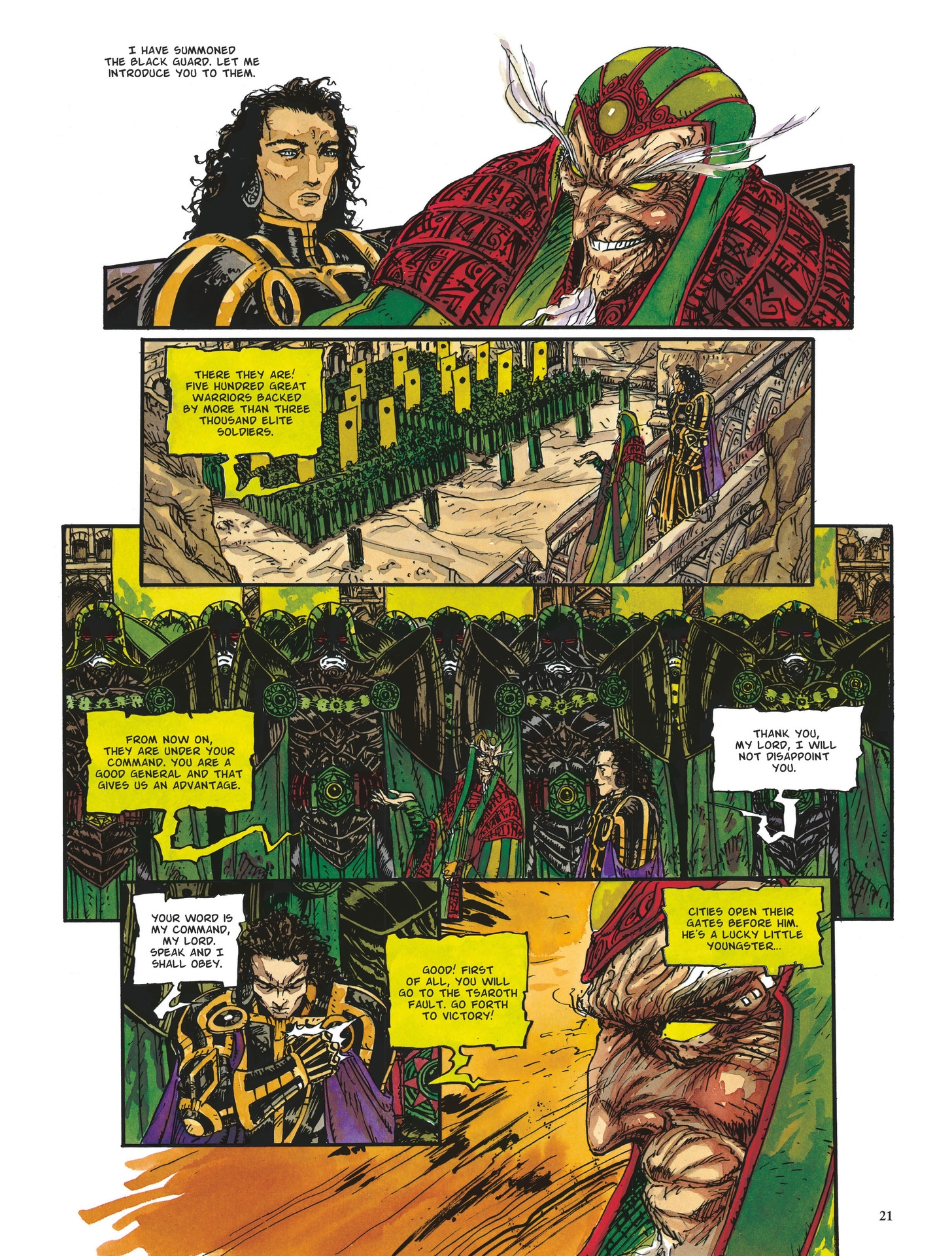 Read online The Black Moon Chronicles comic -  Issue #5 - 20