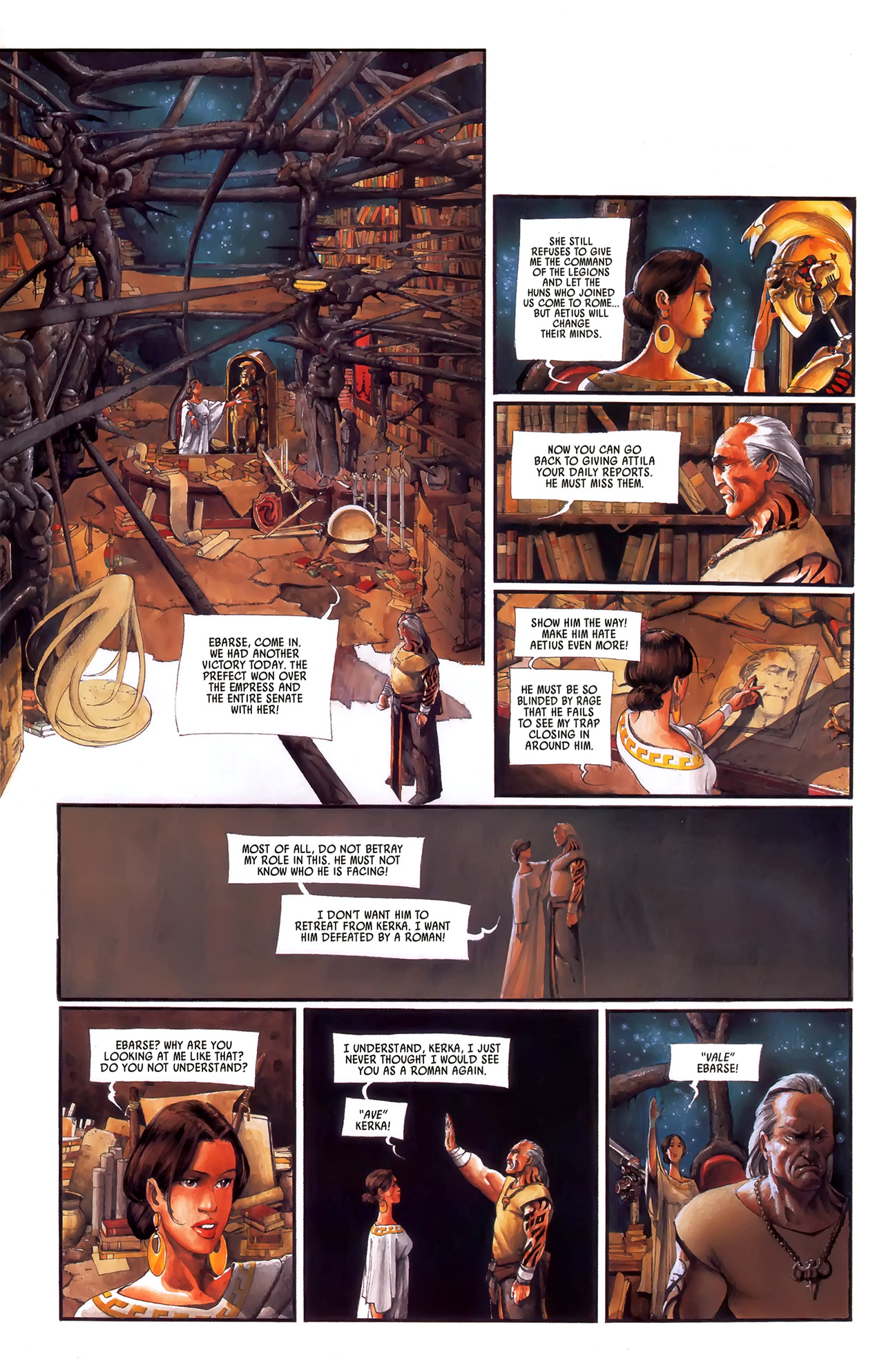Read online Scourge of the Gods comic -  Issue #3 - 14