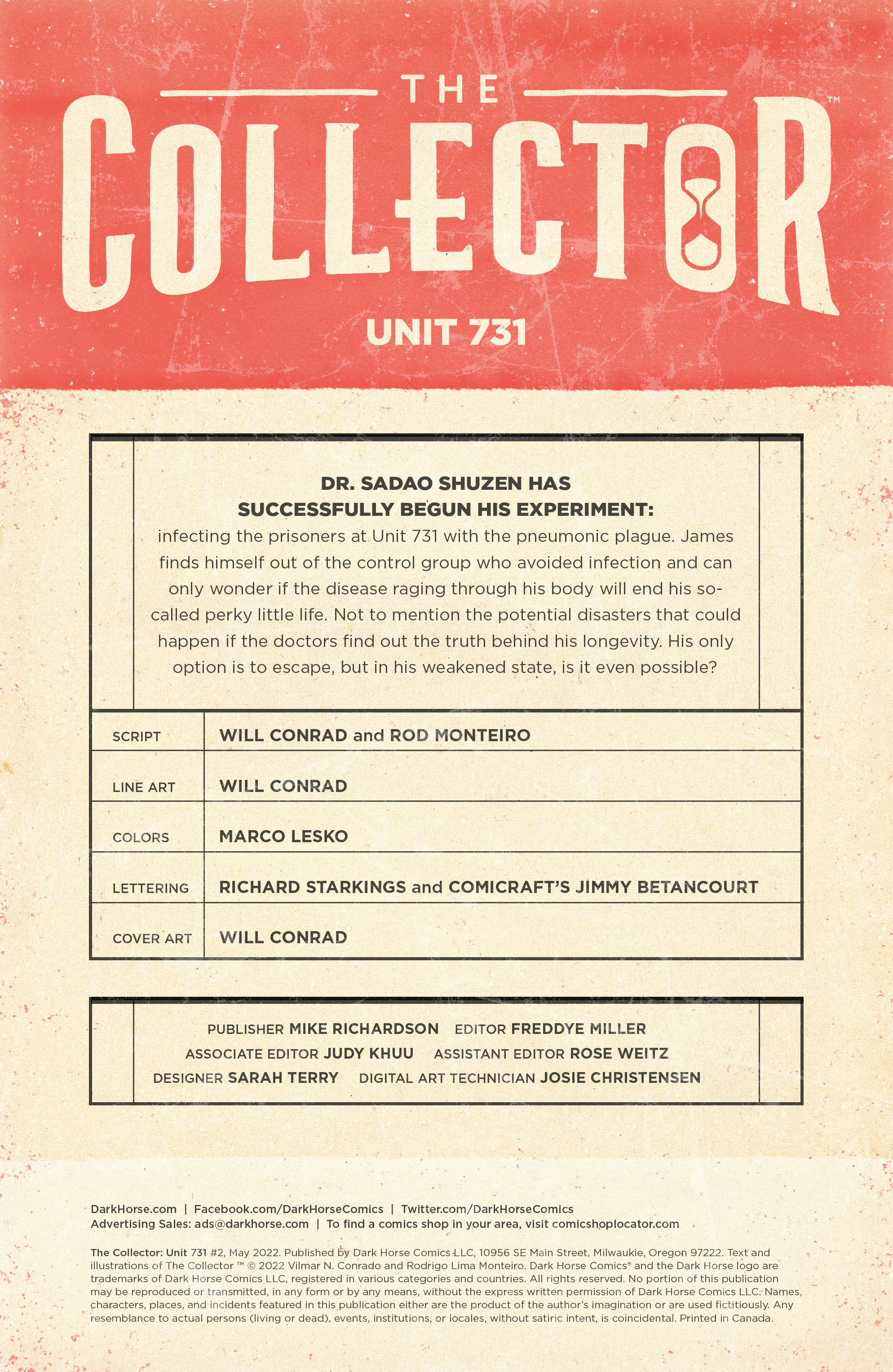 Read online The Collector: Unit 731 comic -  Issue #2 - 2