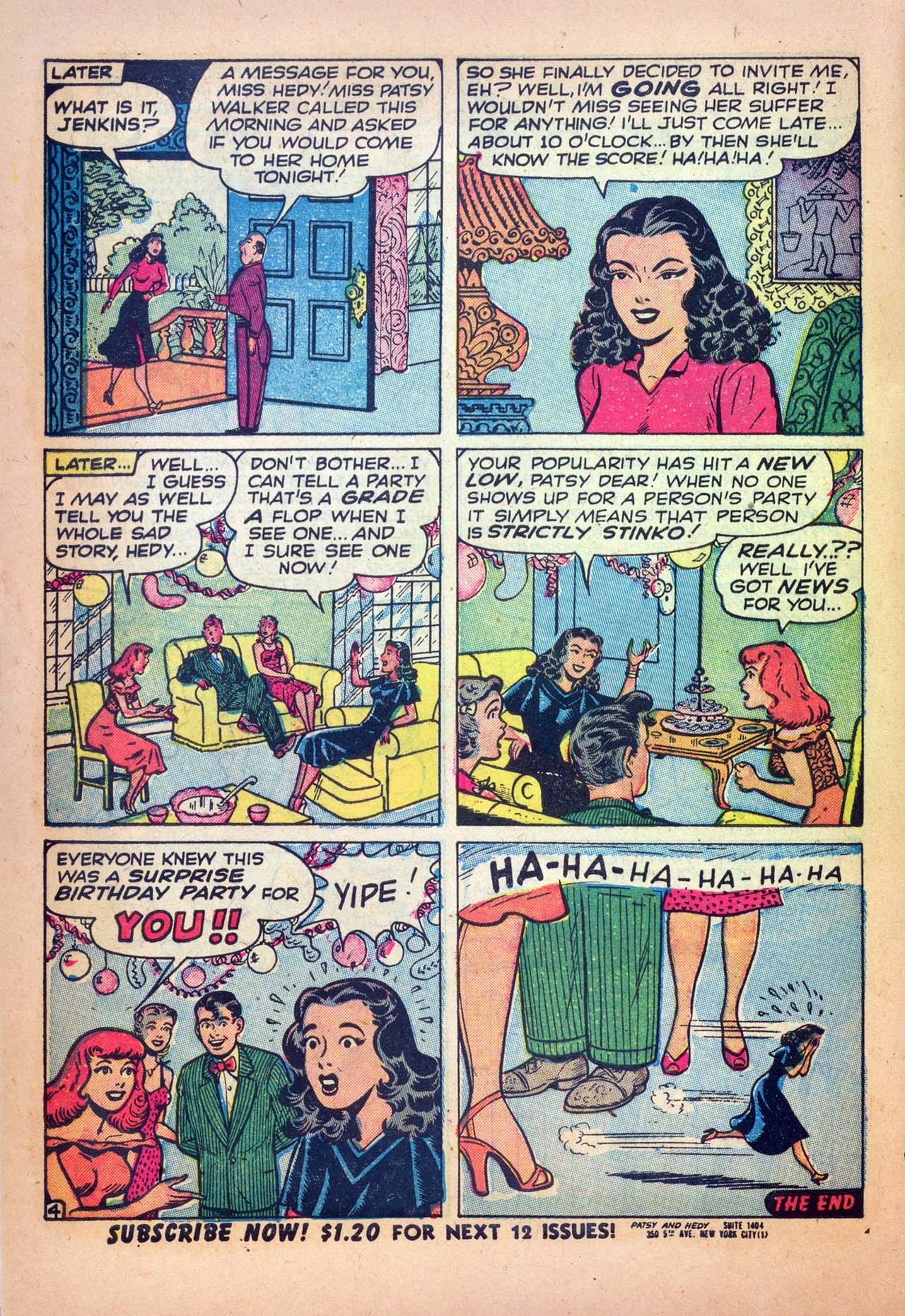 Read online Patsy and Hedy comic -  Issue #1 - 5