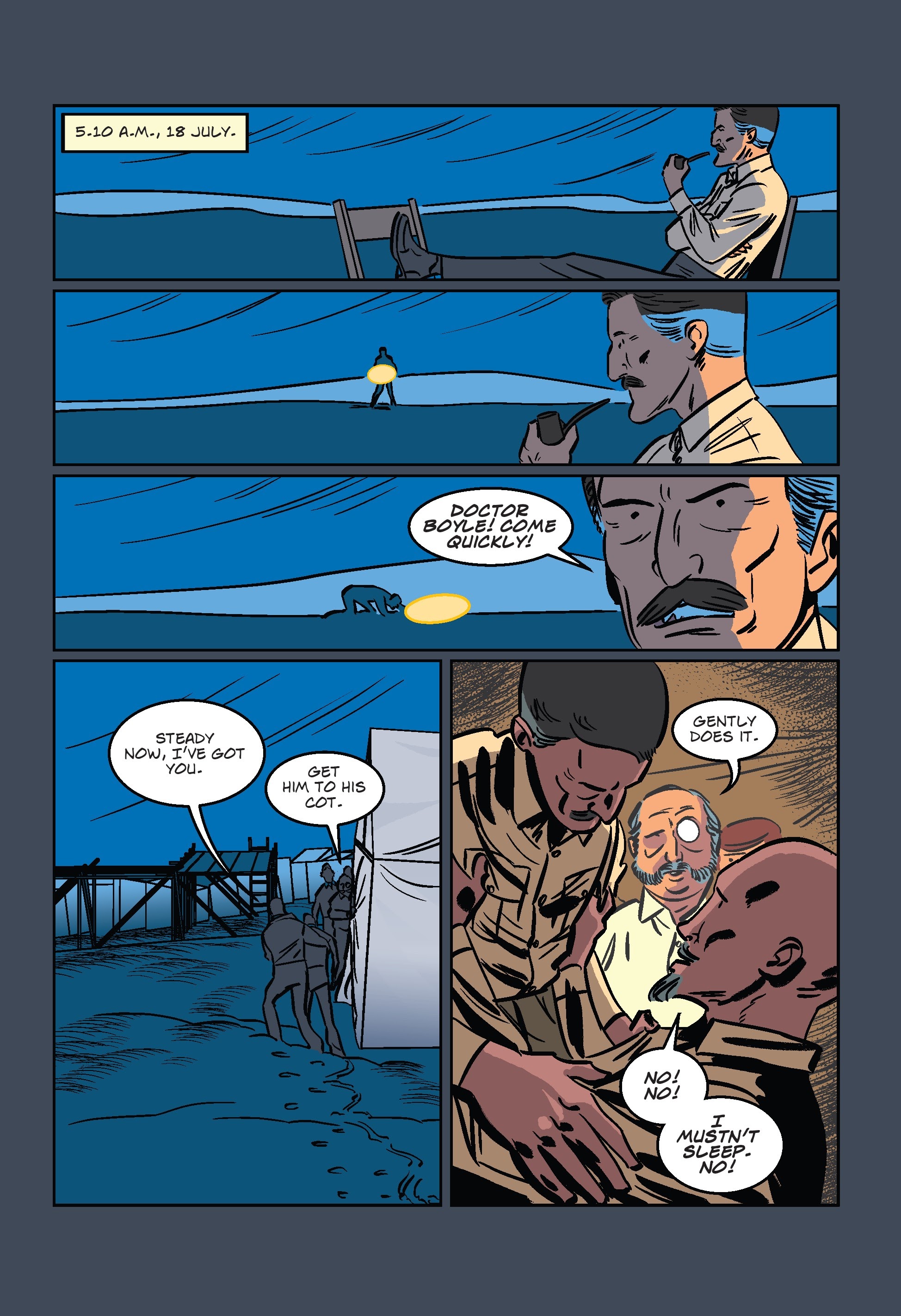 Read online H.P. Lovecraft The Shadow Out of Time comic -  Issue # TPB - 67