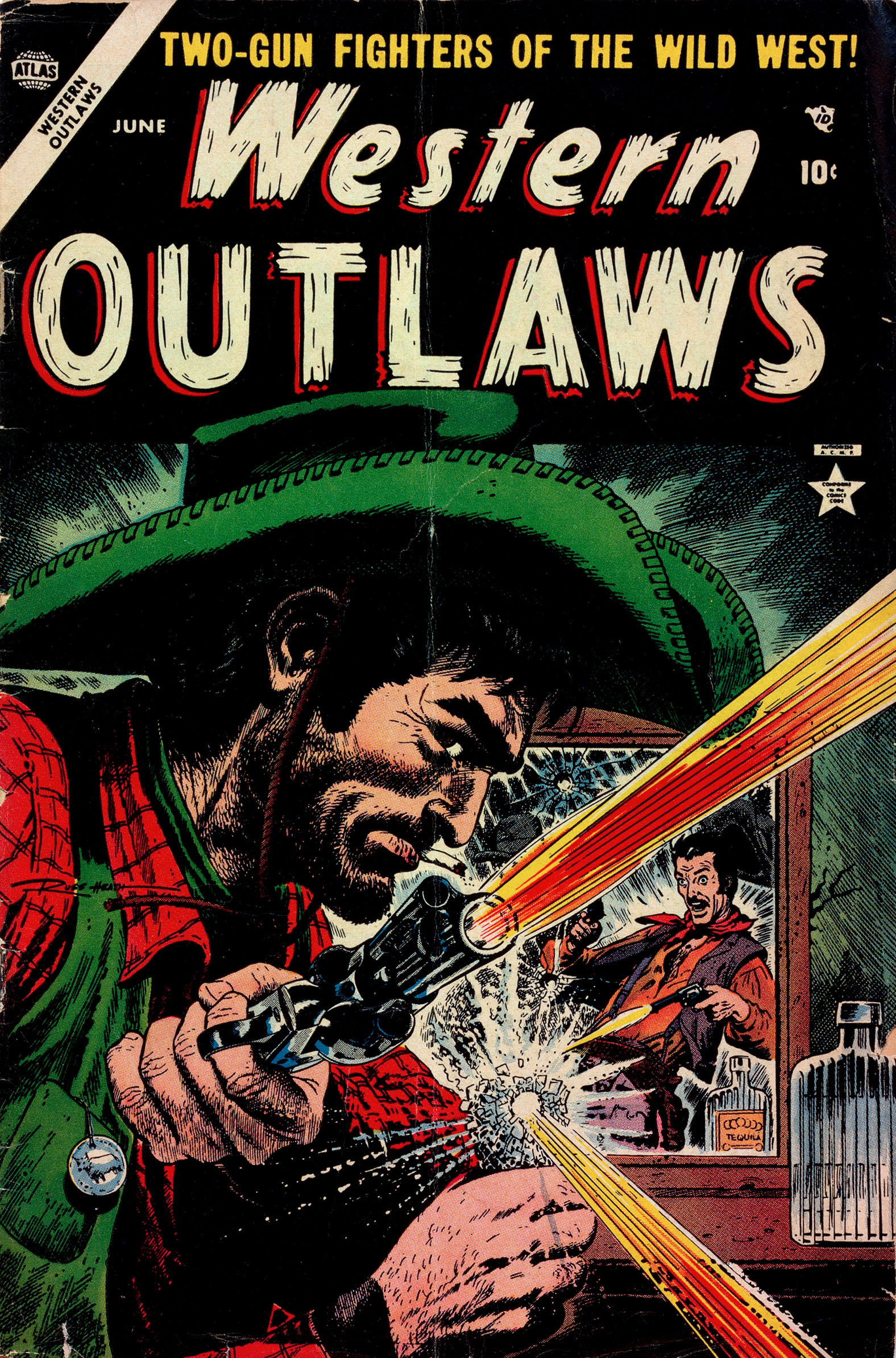 Read online Western Outlaws (1954) comic -  Issue #3 - 1