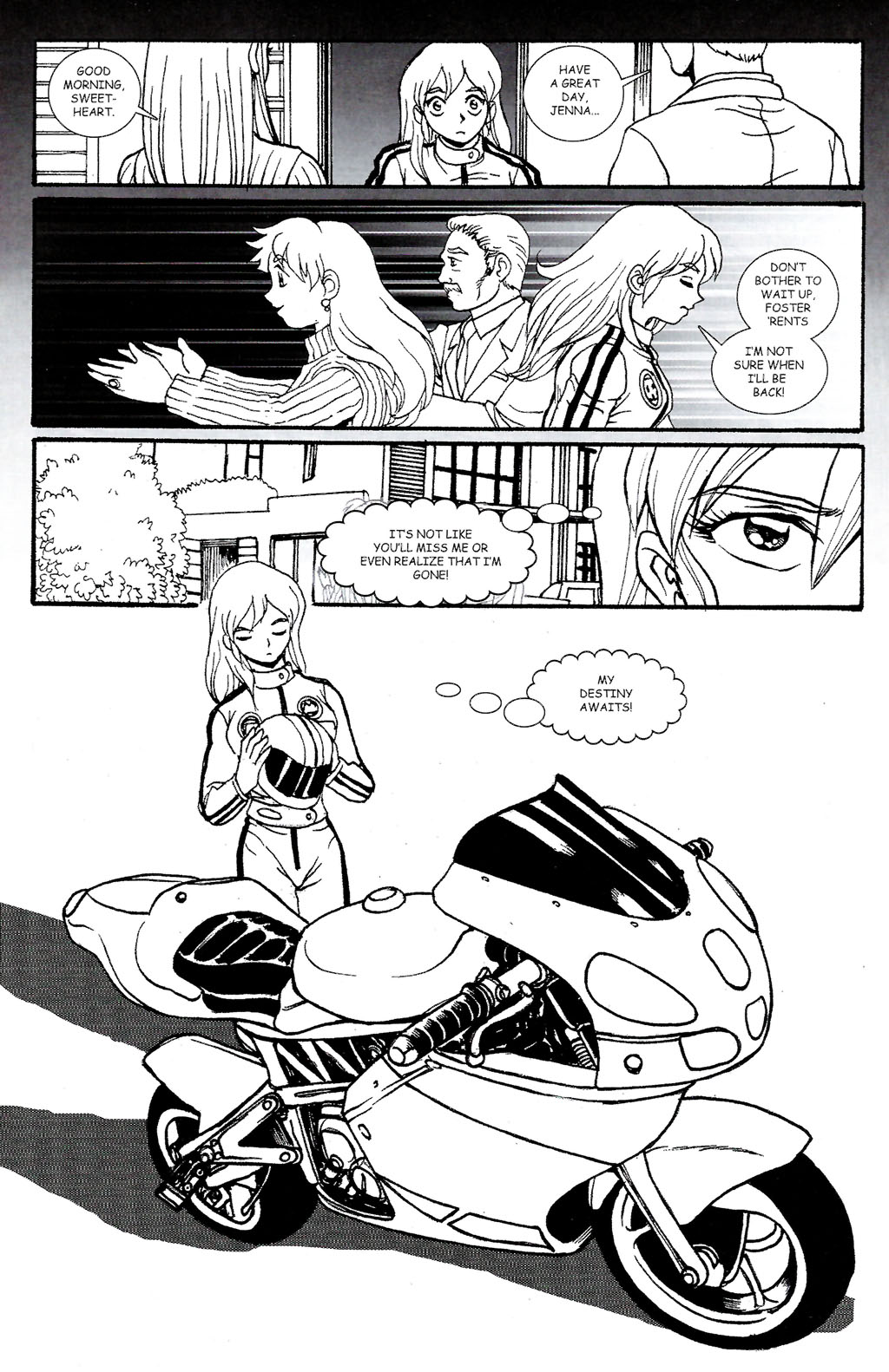 Read online Jenna & Ninja High School comic -  Issue #1 - 15