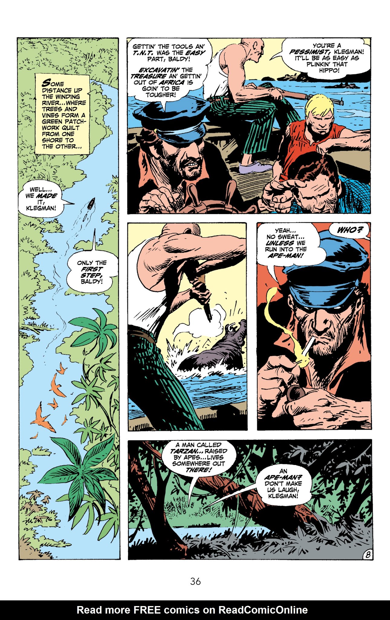 Read online Edgar Rice Burroughs' Tarzan The Joe Kubert Years comic -  Issue # TPB 2 (Part 1) - 38
