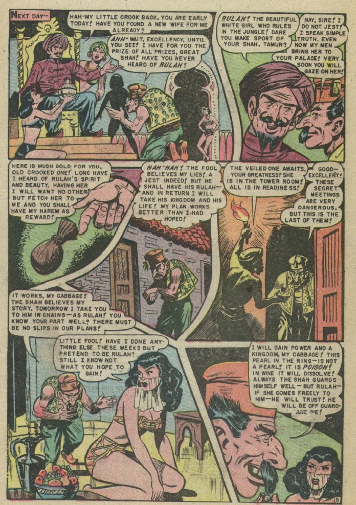 Read online Rulah - Jungle Goddess comic -  Issue #24 - 25