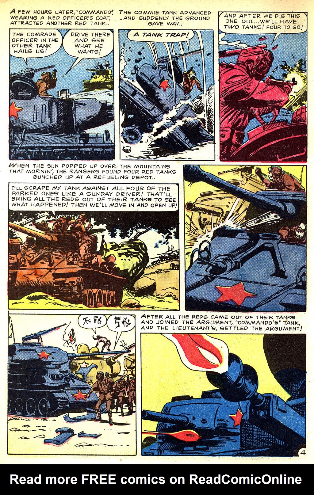 Read online Commando Adventures comic -  Issue #2 - 6