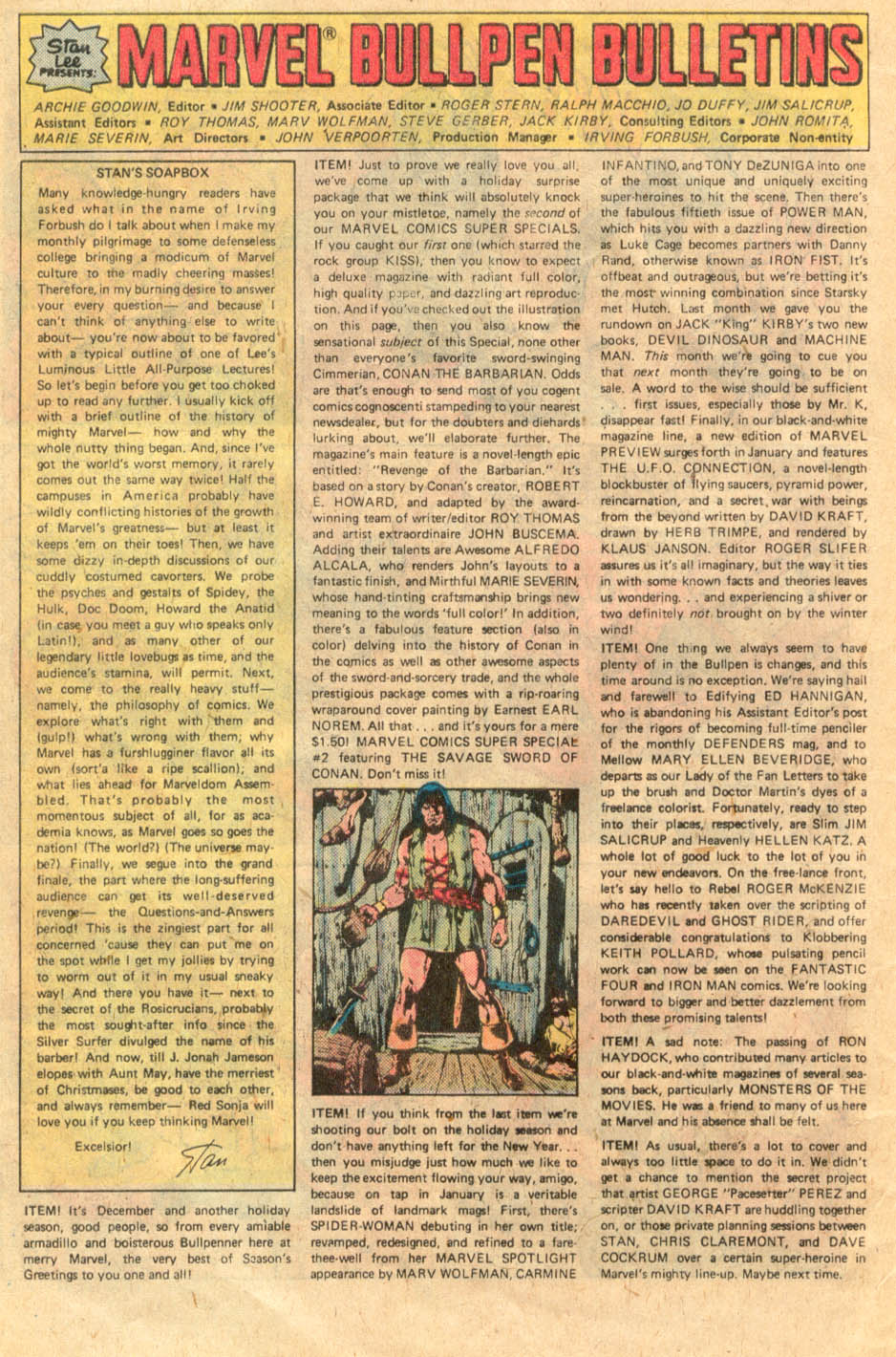 Read online The Spectacular Spider-Man (1976) comic -  Issue #16 - 18