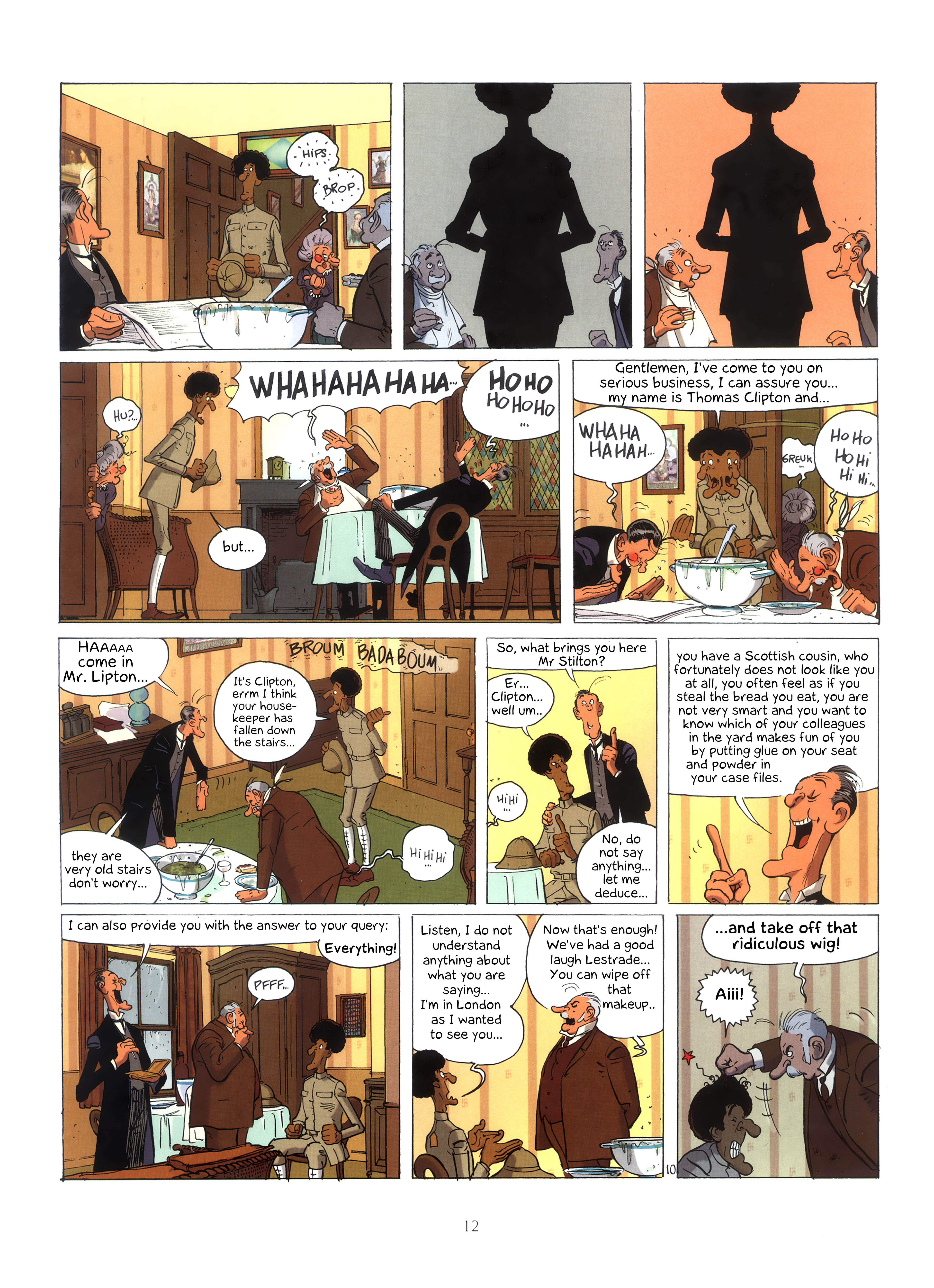 Read online Baker Street (2000) comic -  Issue #3 - 12