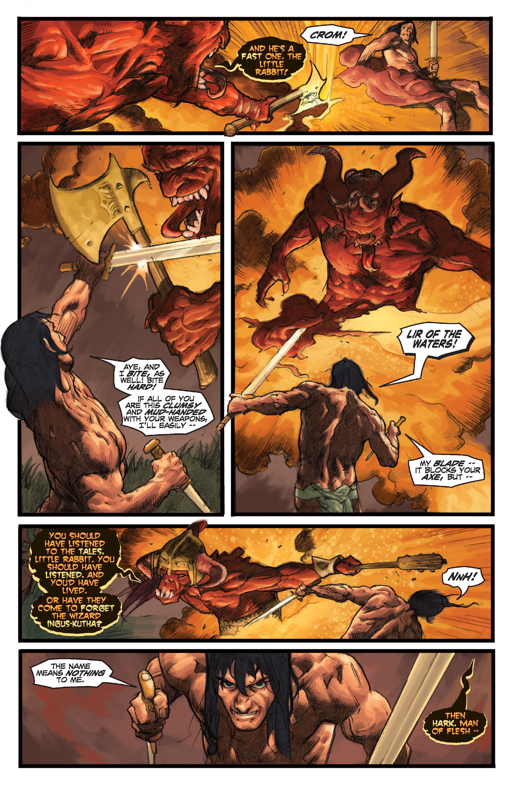 Read online Conan Chronicles Epic Collection comic -  Issue # TPB Out of the Darksome Hills (Part 4) - 76