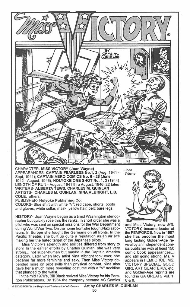 Read online Official Golden-Age Hero & Heroine Directory comic -  Issue # TPB - 53