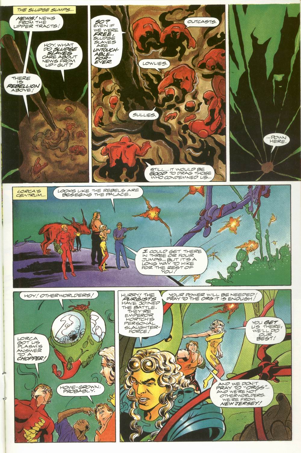 Read online Warriors of Plasm comic -  Issue #4 - 17