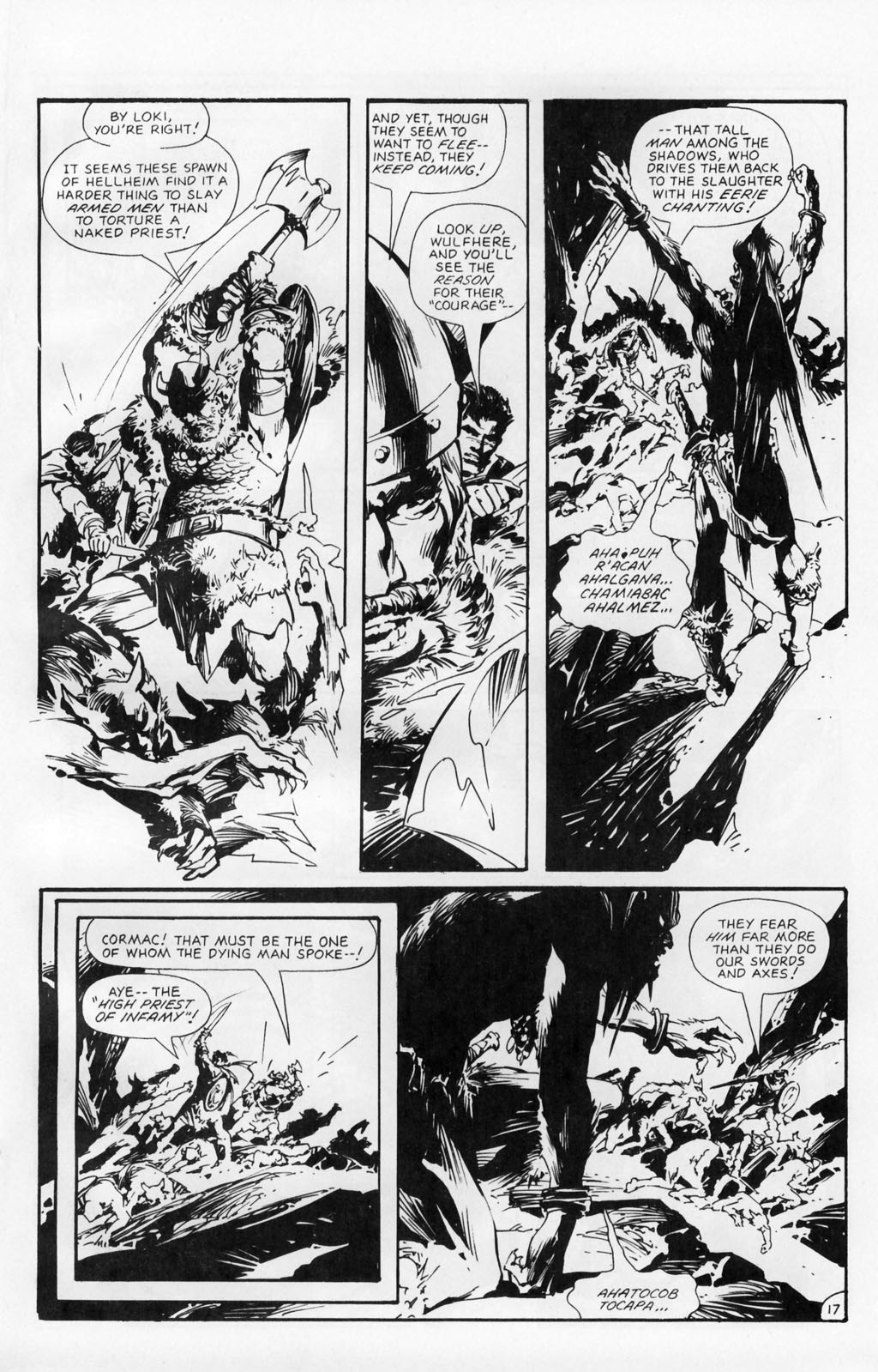 Read online Cormac Mac Art comic -  Issue #1 - 19