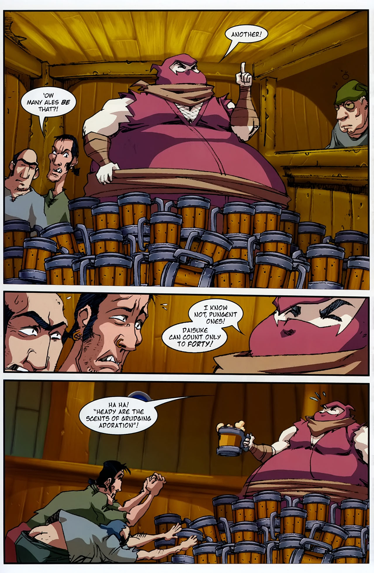 Read online Pirates vs. Ninjas II comic -  Issue #6 - 17