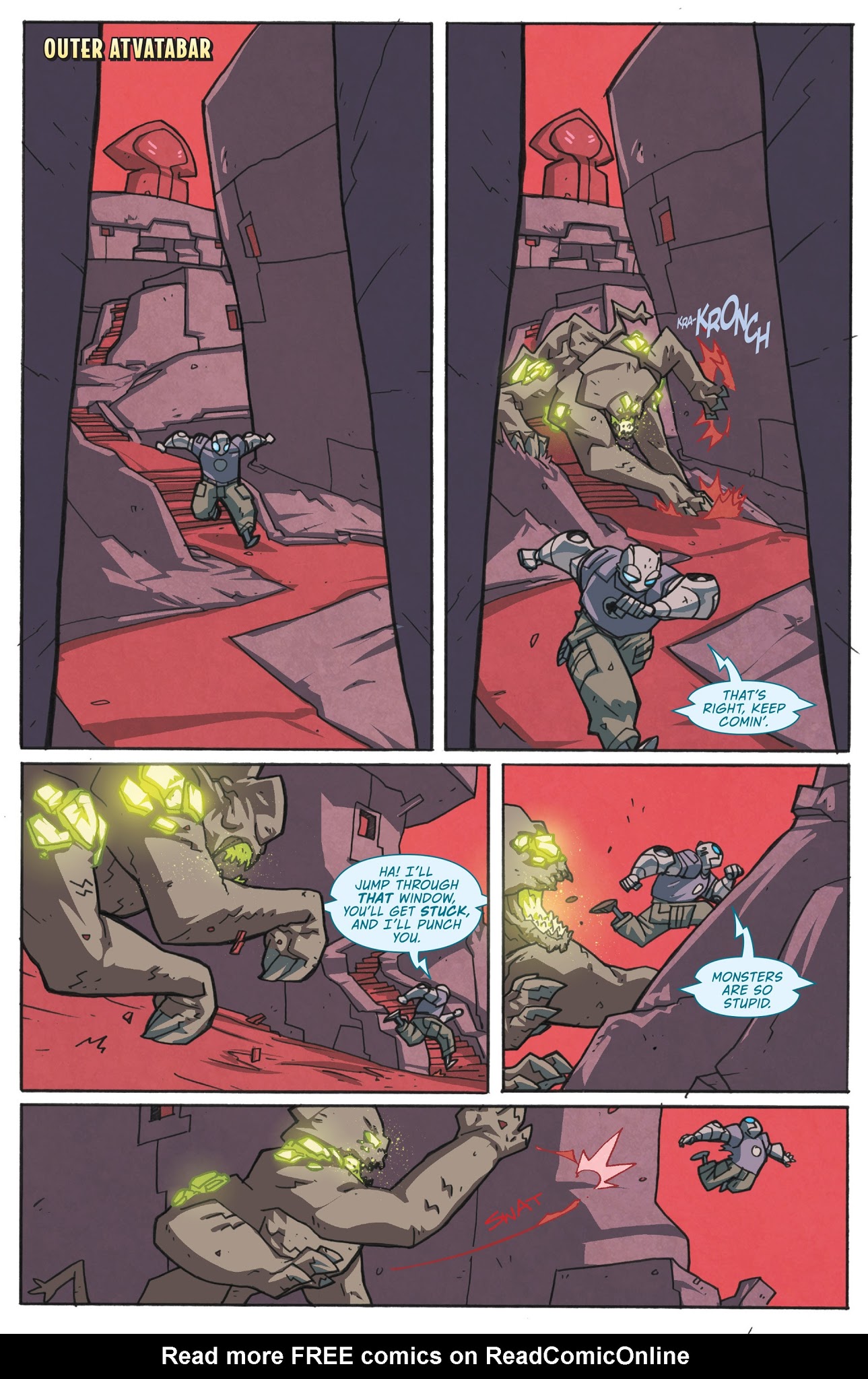 Read online Atomic Robo and the Savage Sword of Dr. Dinosaur comic -  Issue #3 - 17
