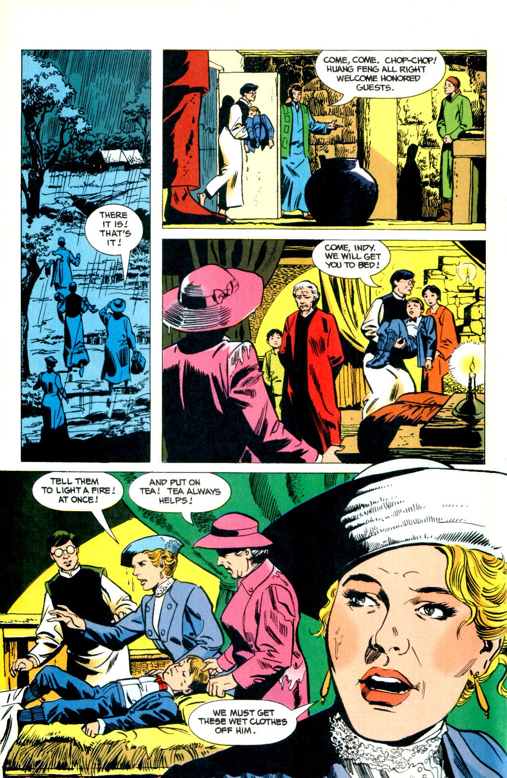 Read online Young Indiana Jones Chronicles comic -  Issue #12 - 4