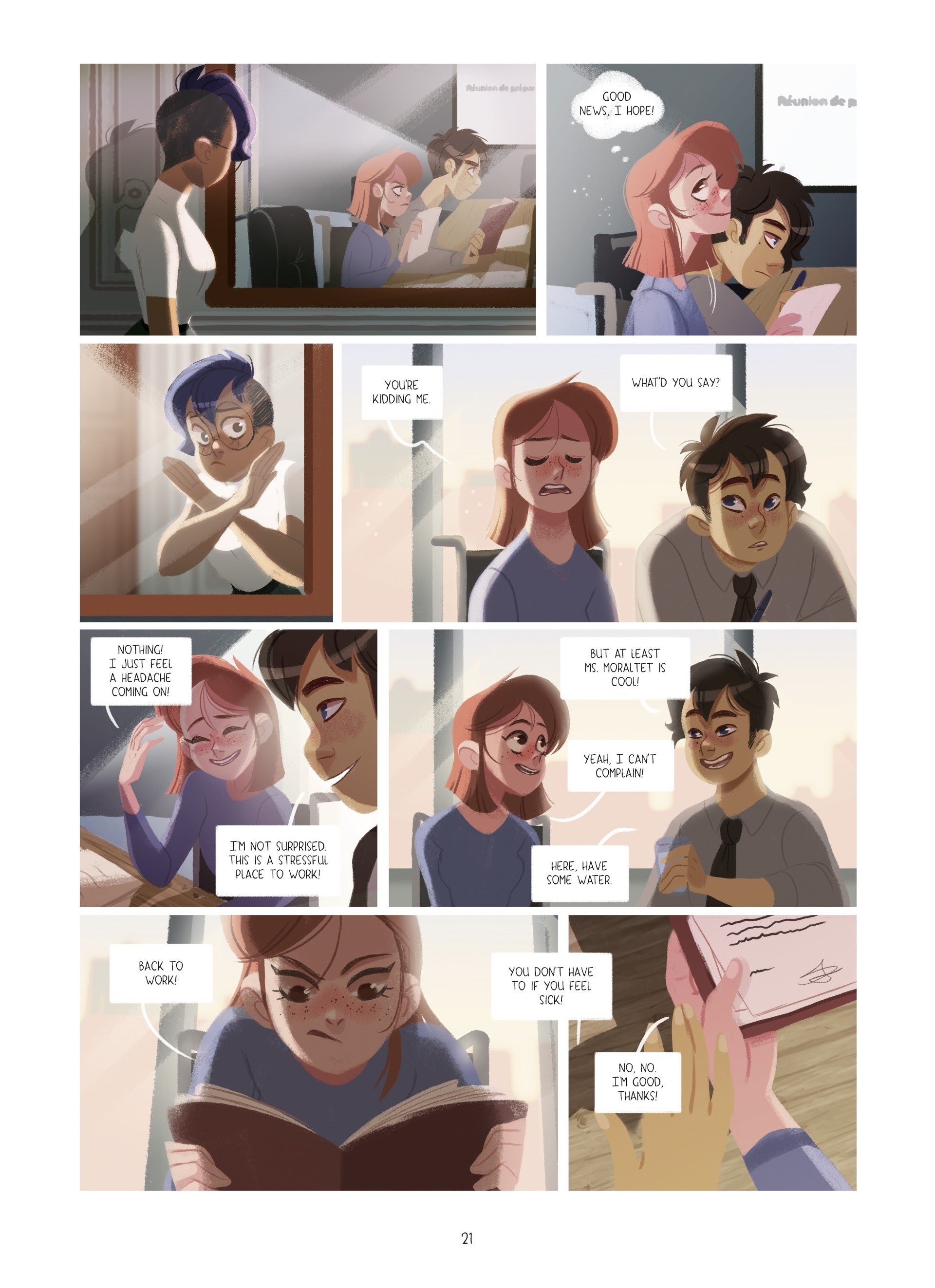 Read online Through Lya's Eyes comic -  Issue #2 - 21