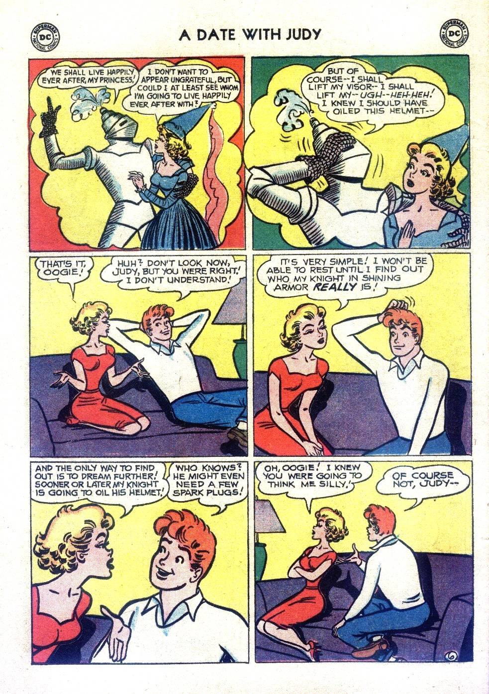 Read online A Date with Judy comic -  Issue #73 - 8