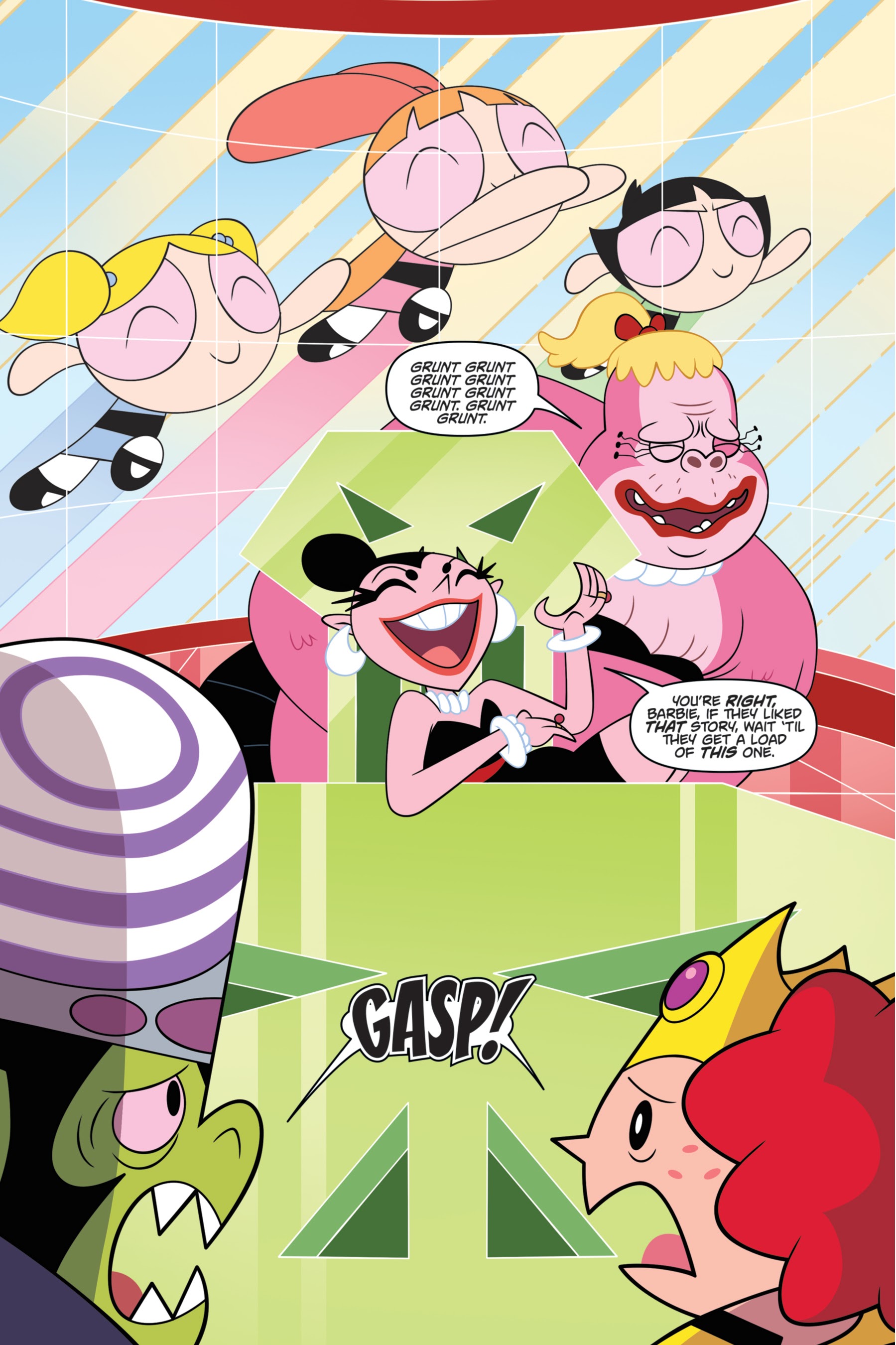 Read online The Powerpuff Girls: Bureau of Bad comic -  Issue # _TPB - 25