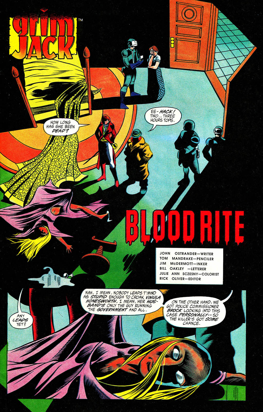 Read online Grimjack comic -  Issue #46 - 3