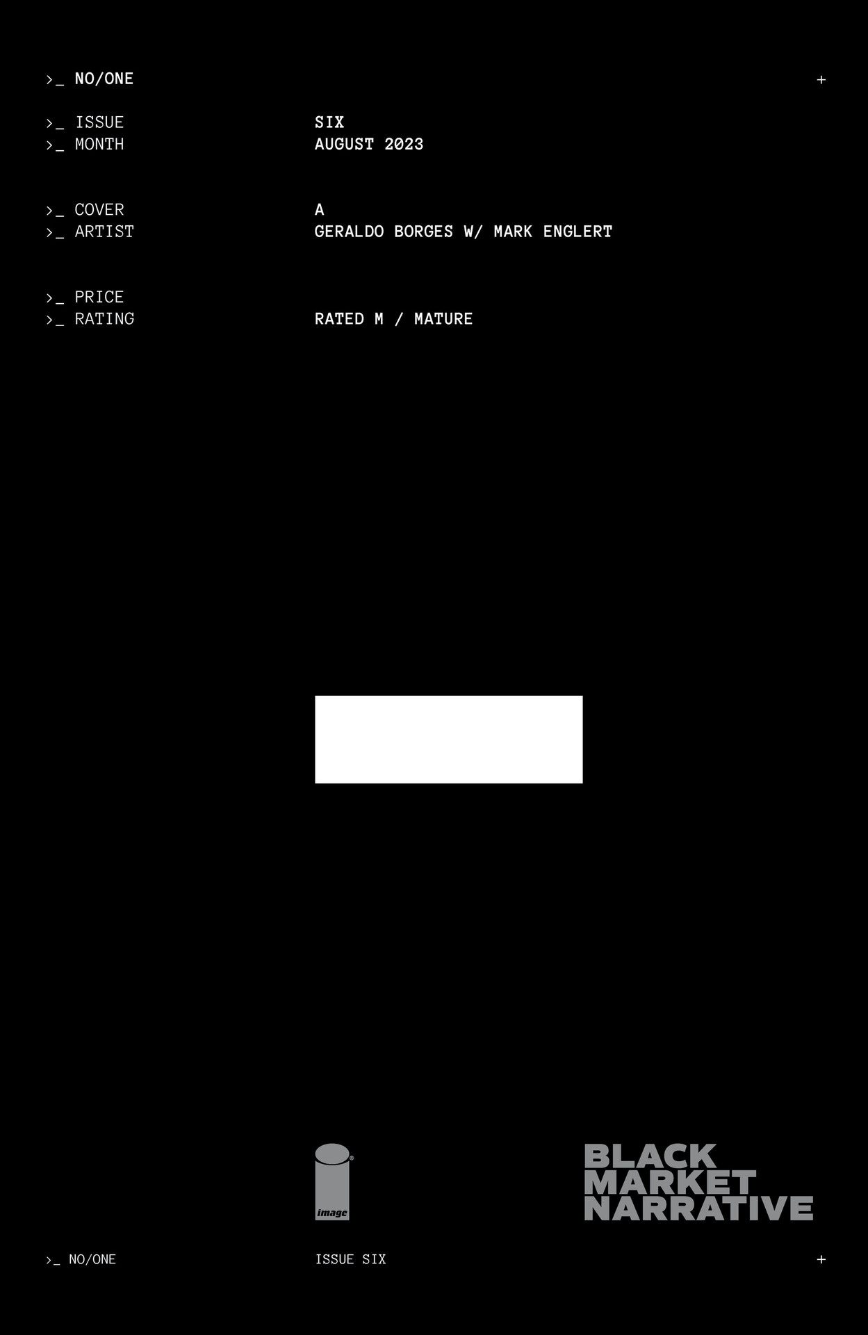Read online No/One comic -  Issue #6 - 30