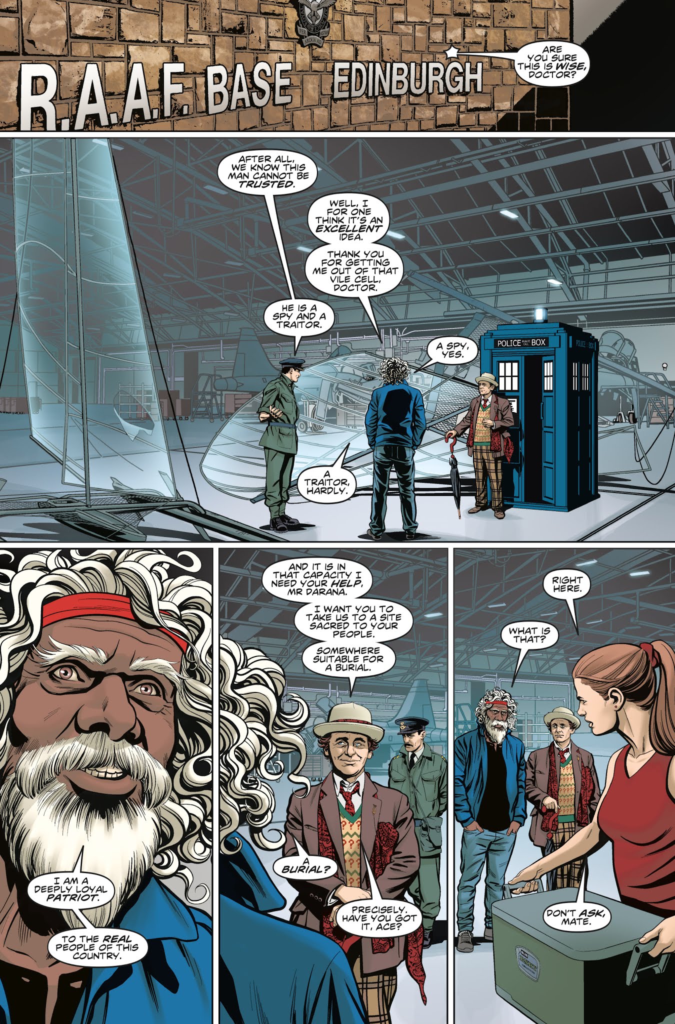 Read online Doctor Who: The Seventh Doctor: Operation Volcano comic -  Issue #2 - 13